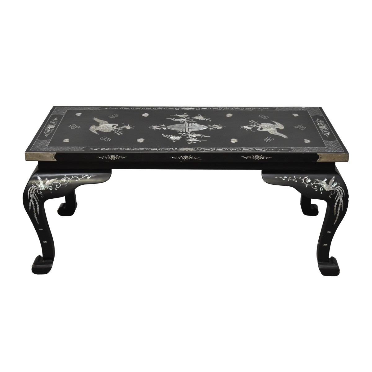 Chinese Black MOP Inlaid Coffee Table