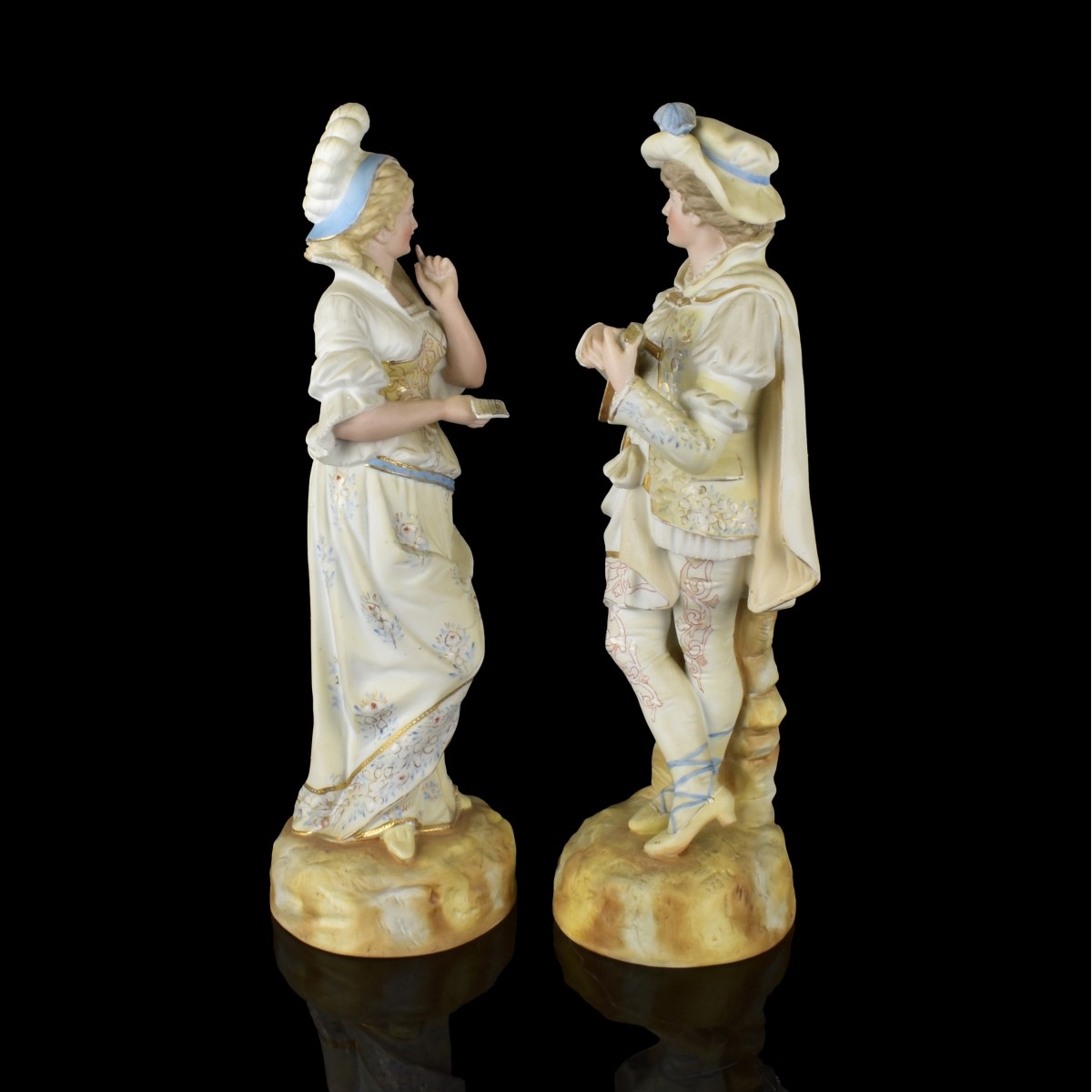 Pair of Vintage Continental Figurines