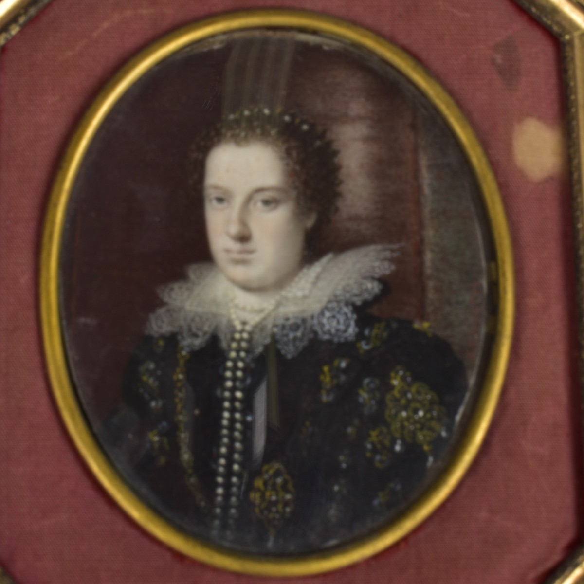 19th C. Continental School Miniature Portrait