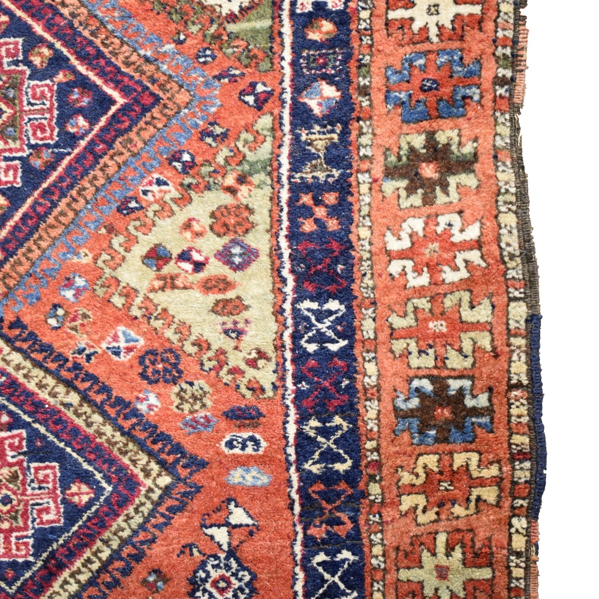 Semi Antique Persian Hamadan Rug