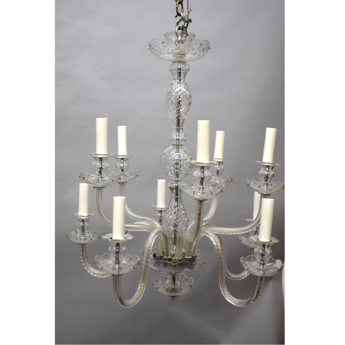 Vintage Waterford Style Chandelier