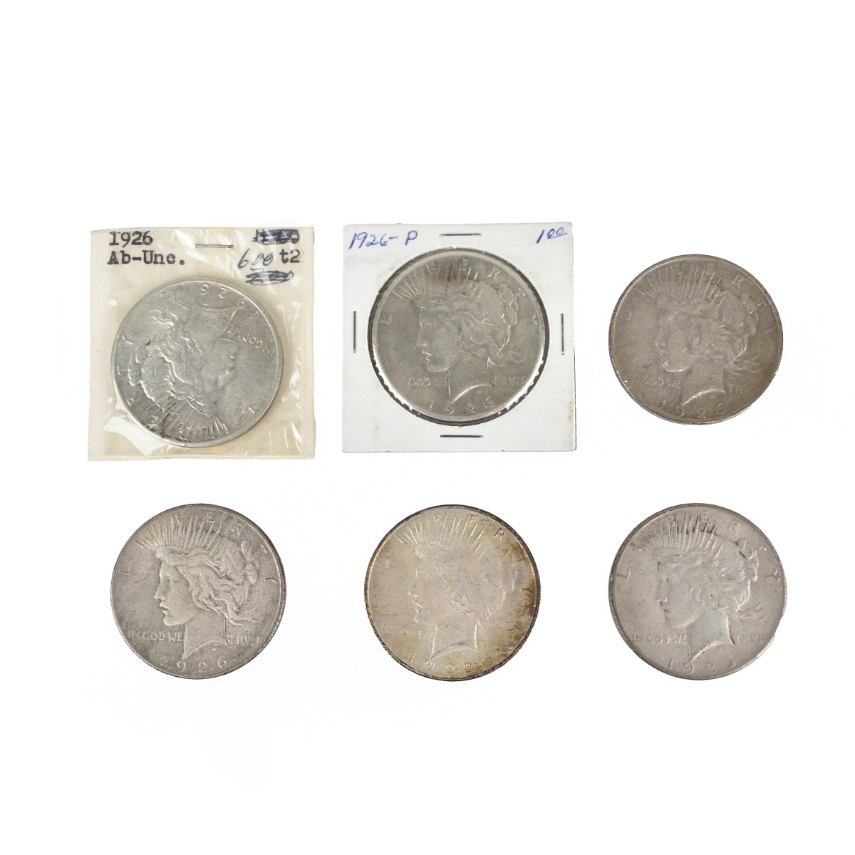 US Peace Silver Dollar Coins