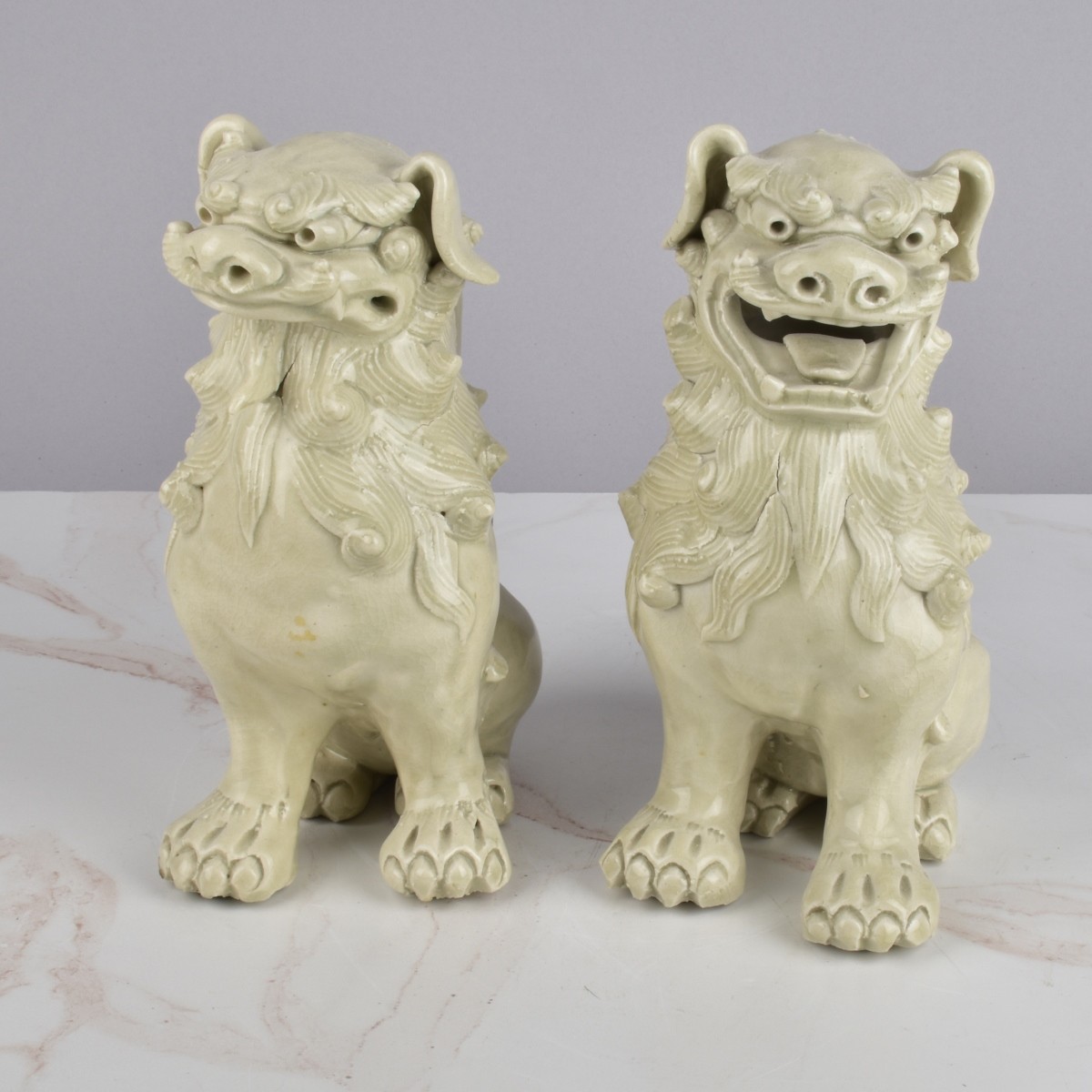 Pair of Chinese Foo Dogs