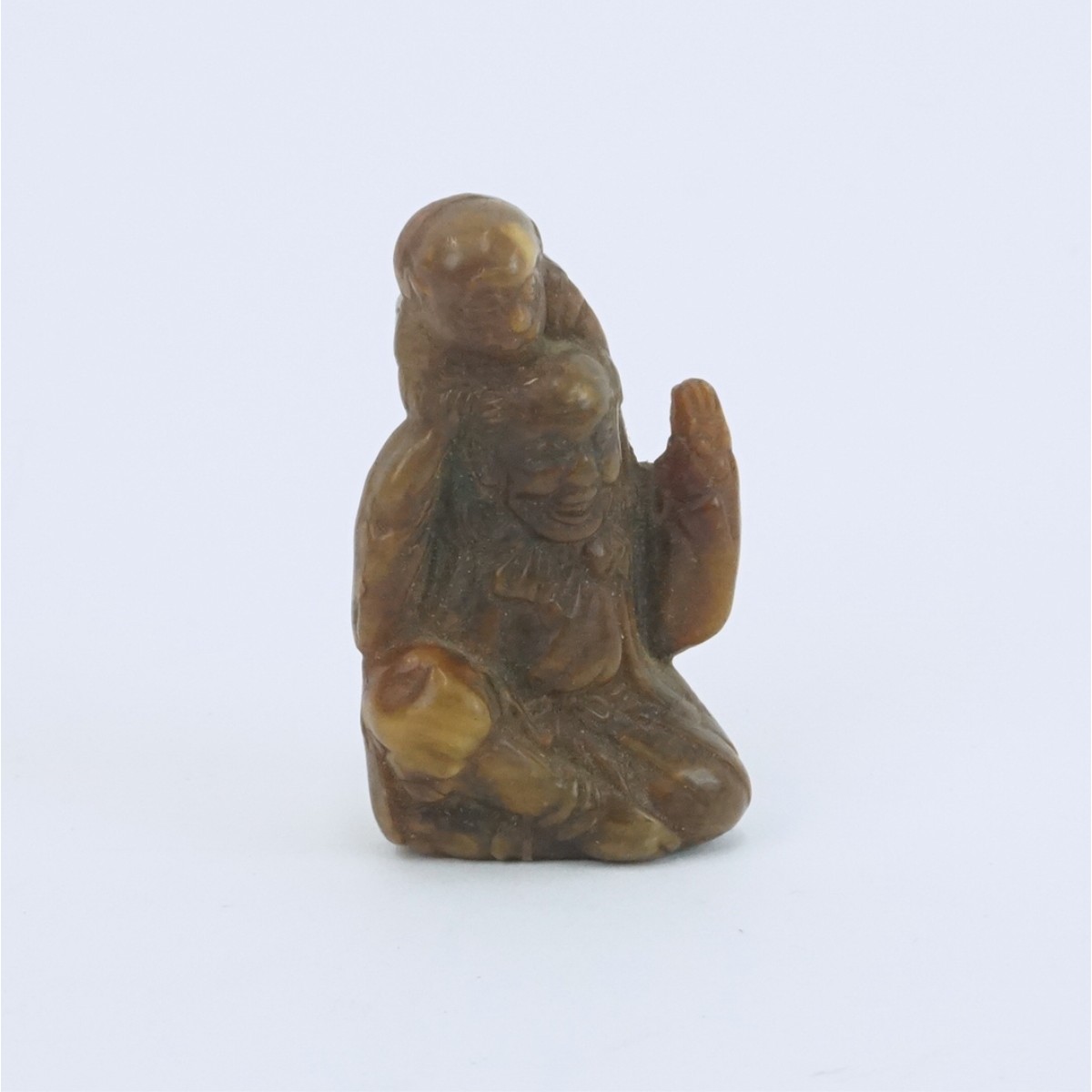 5 Chinese Hardstone Figurines