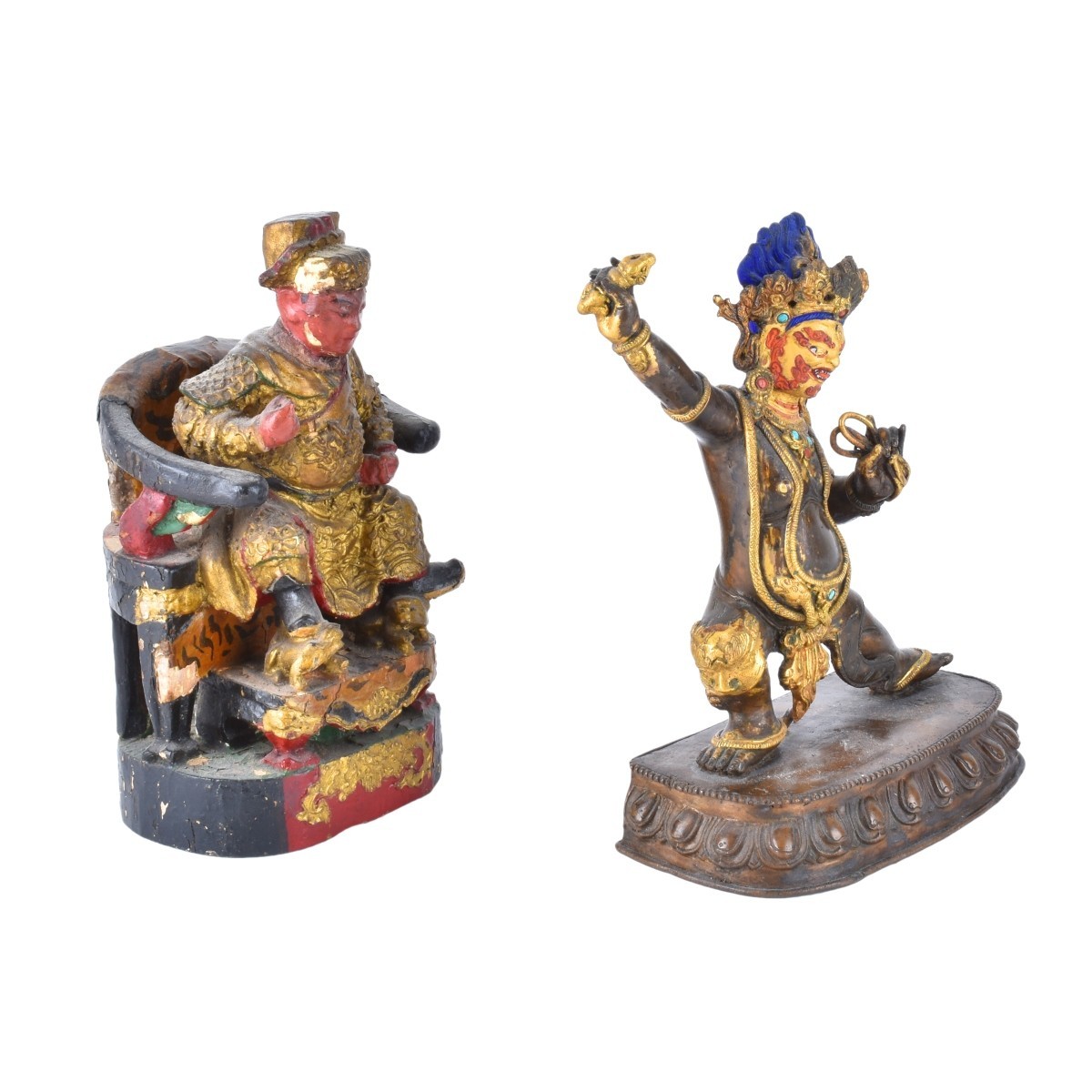 Two (2) Vintage Asian Figurines