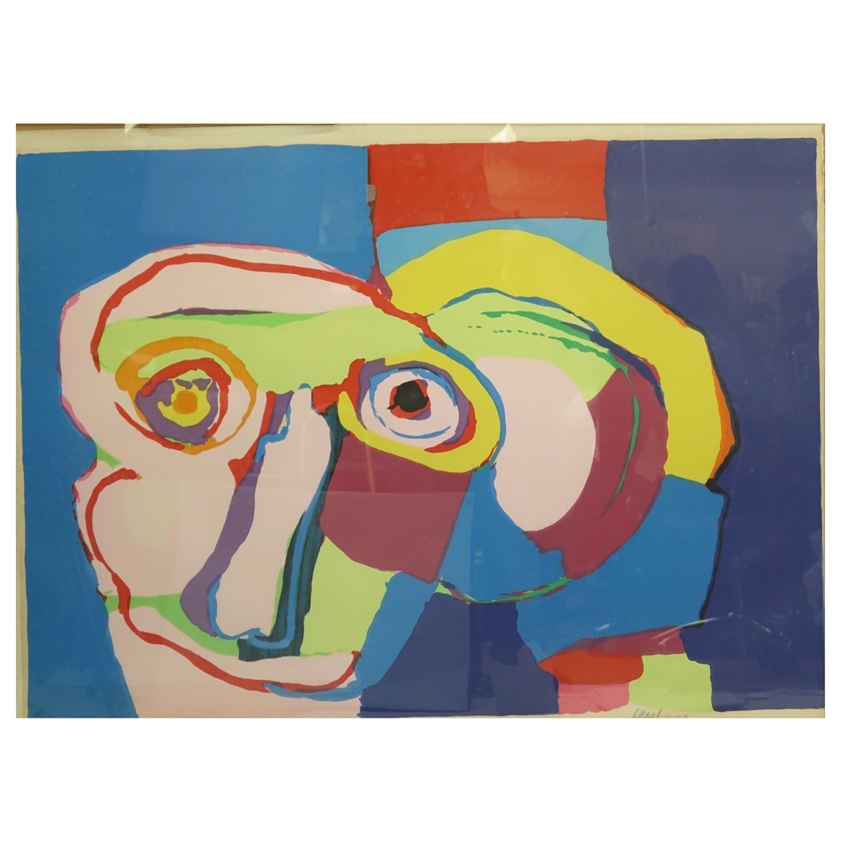 Karel Appel Color Lithograph