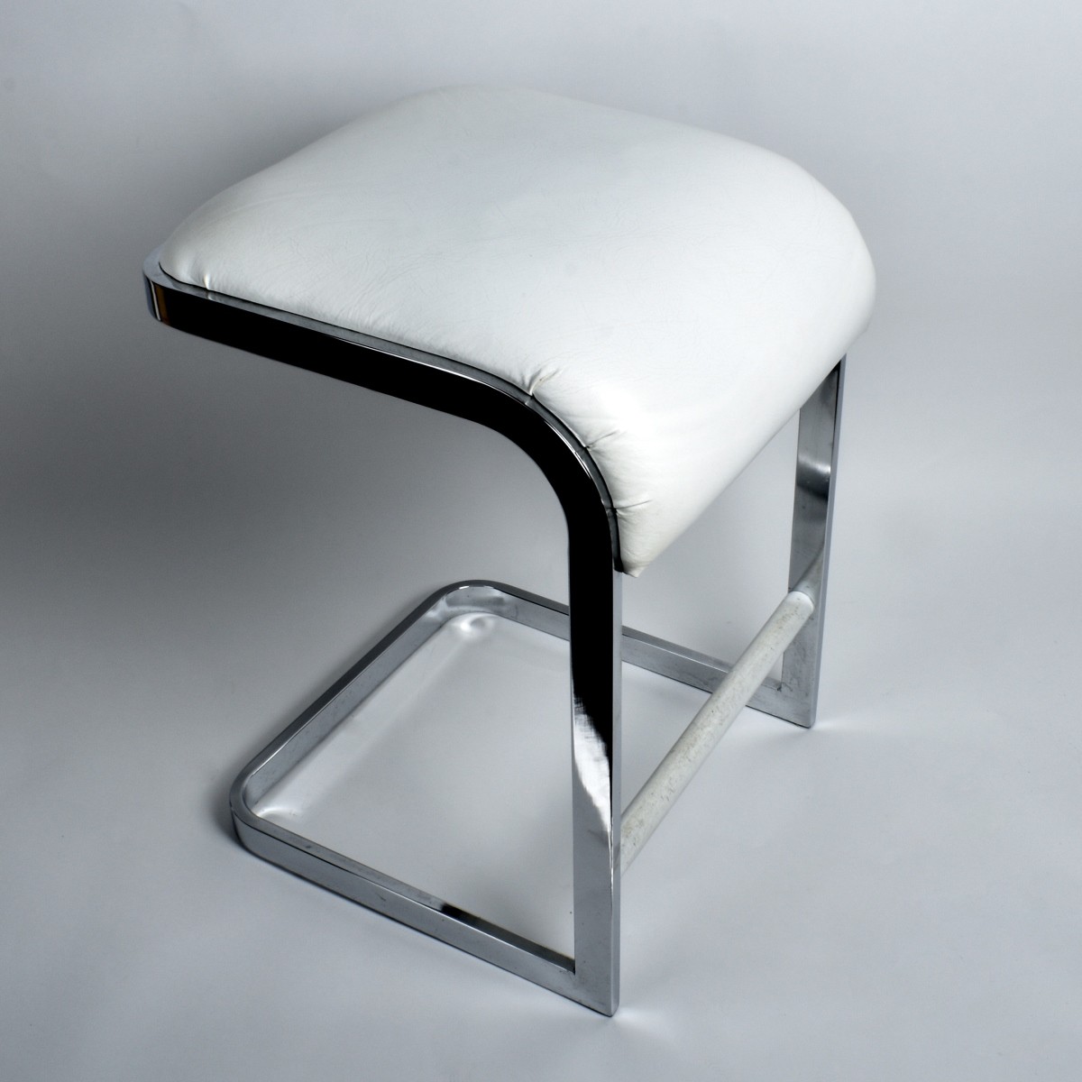 Pair of Chrome Bar Stools