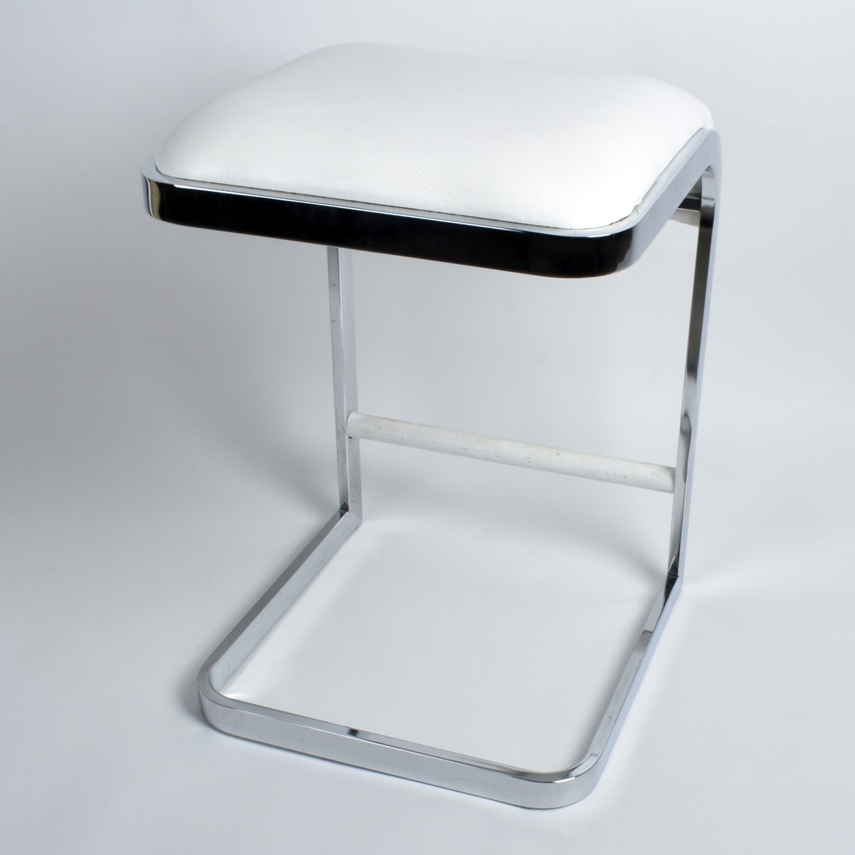 Pair of Chrome Bar Stools