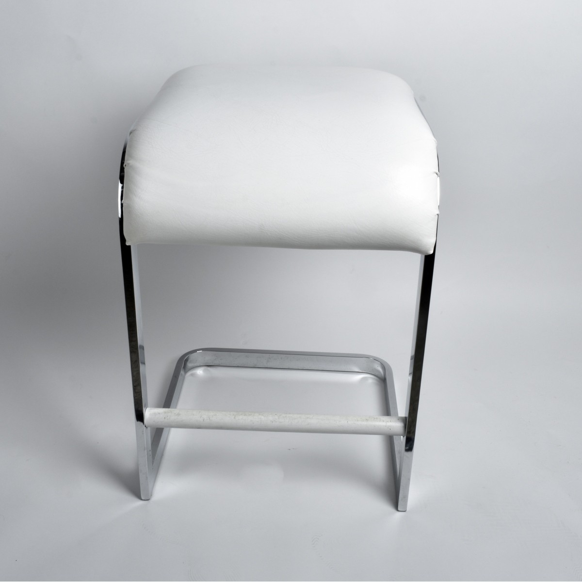 Pair of Chrome Bar Stools