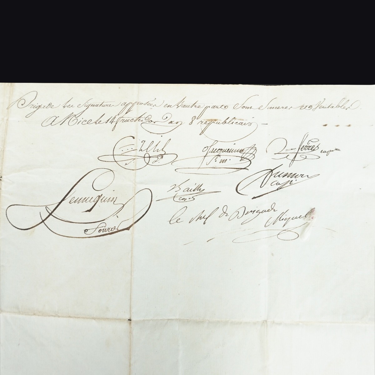 Napoleonic Regiment de Ligne Document