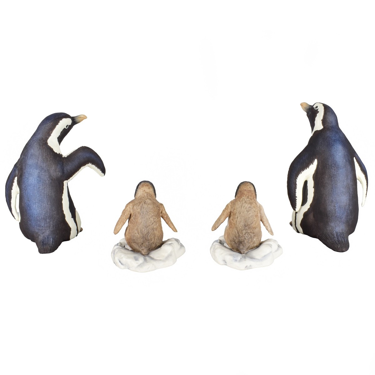 4 Vintage Porcelain Penguins