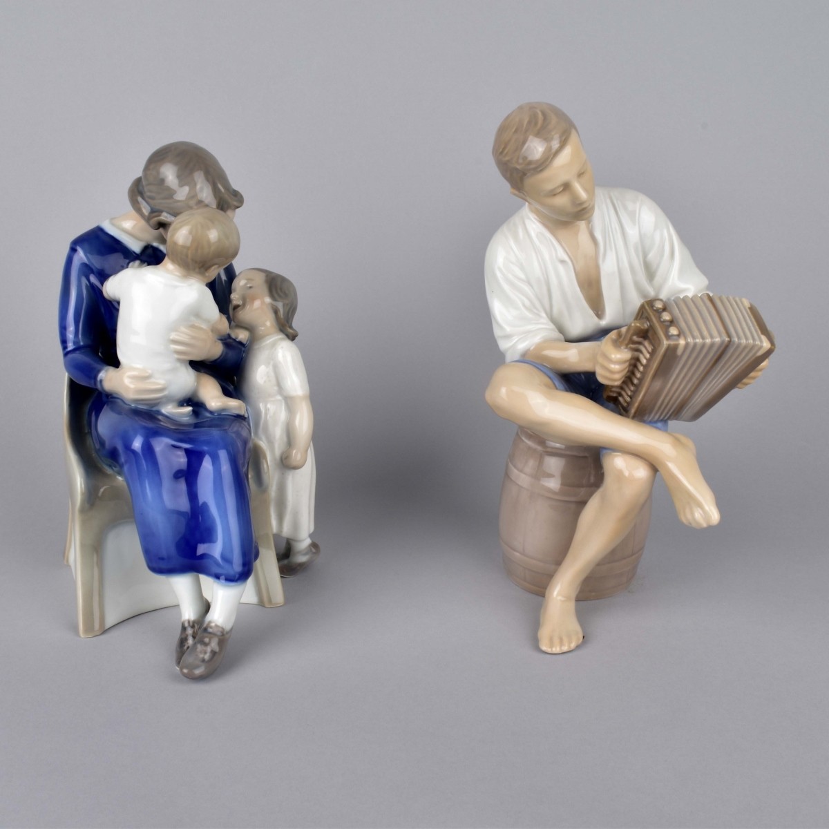 Two Bing & Grondahl (B&G) Porcelain Figurines