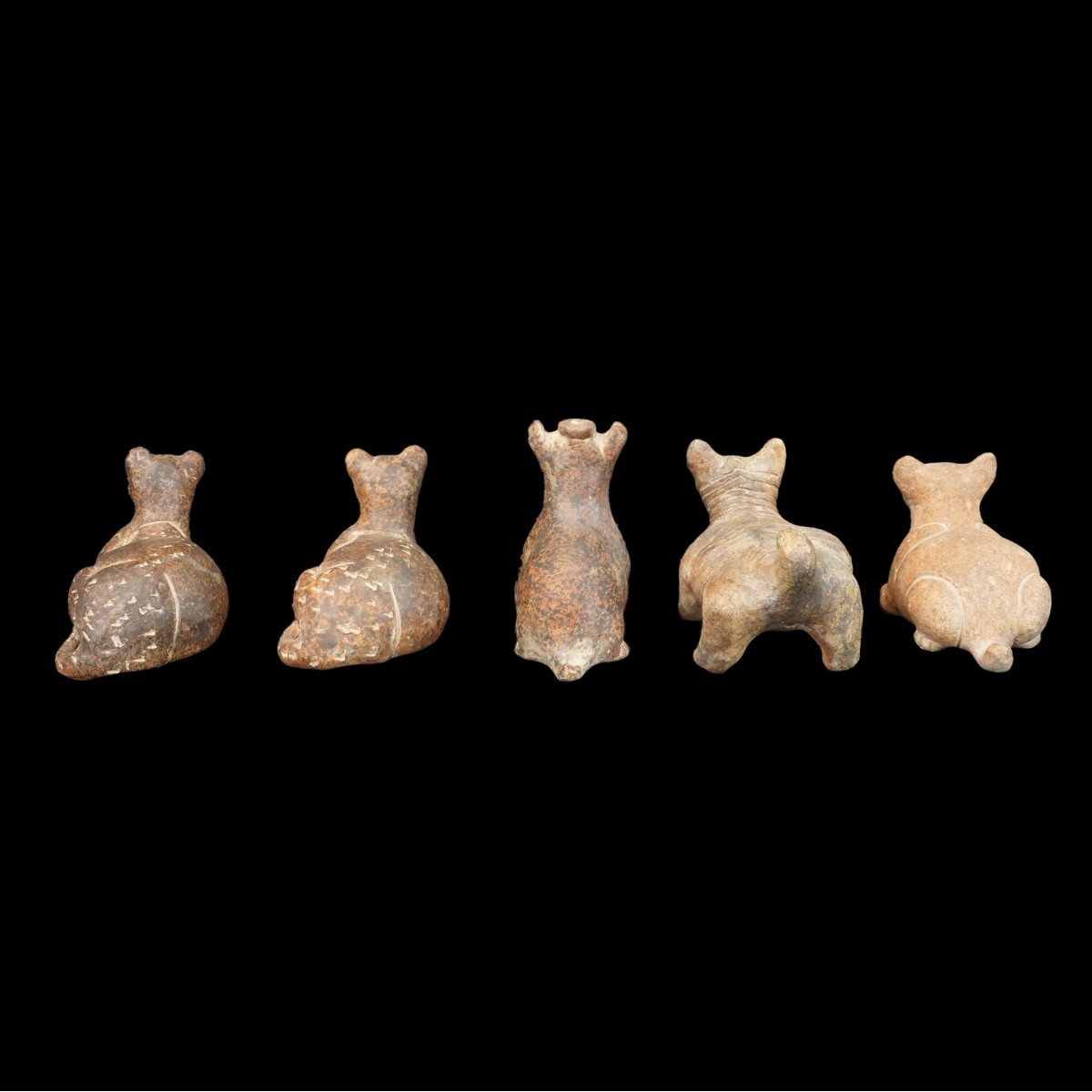 Pre Columbian Style Animal Figurines