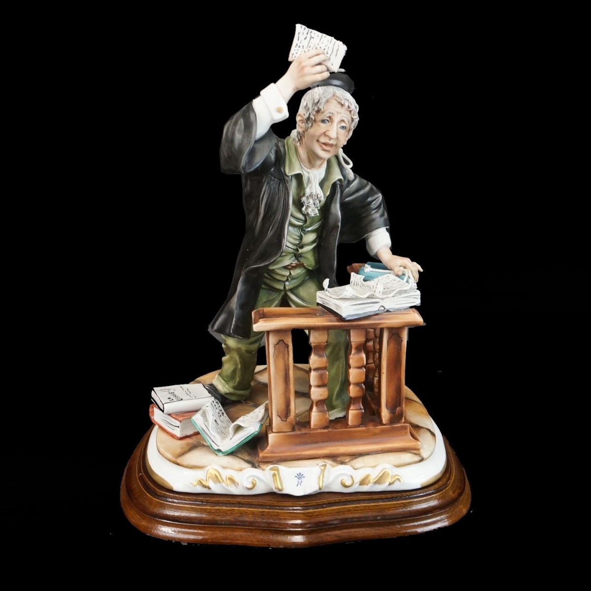 Capodimonte Figurine Lawyer