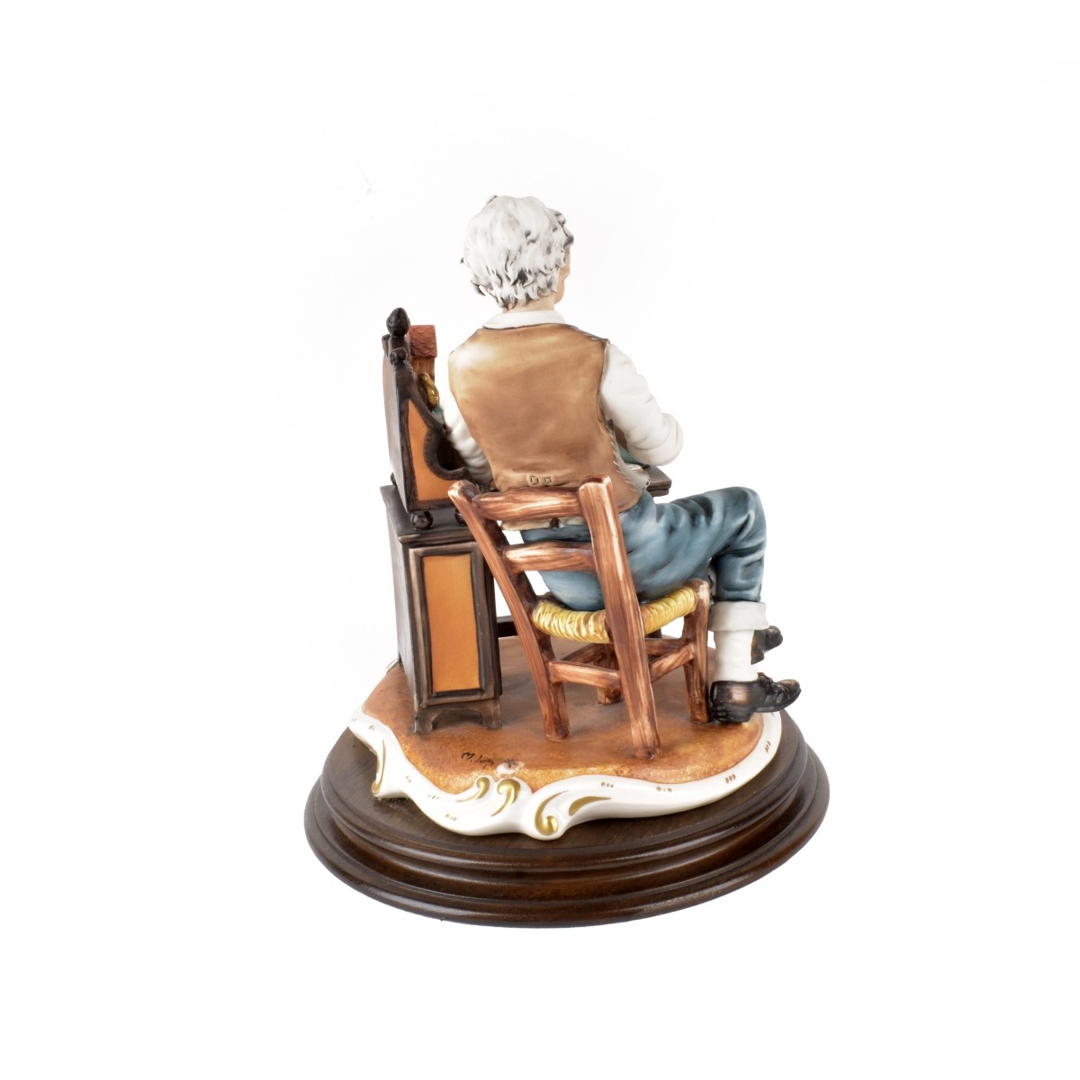 Capodimonte Figurine Watch Maker