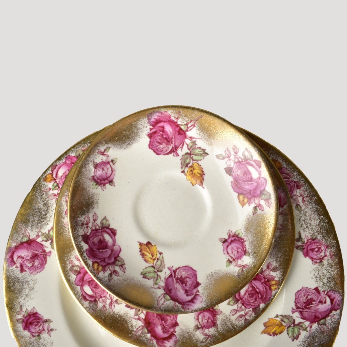 (40) Pc. Staffordshire Partial Dinner Service