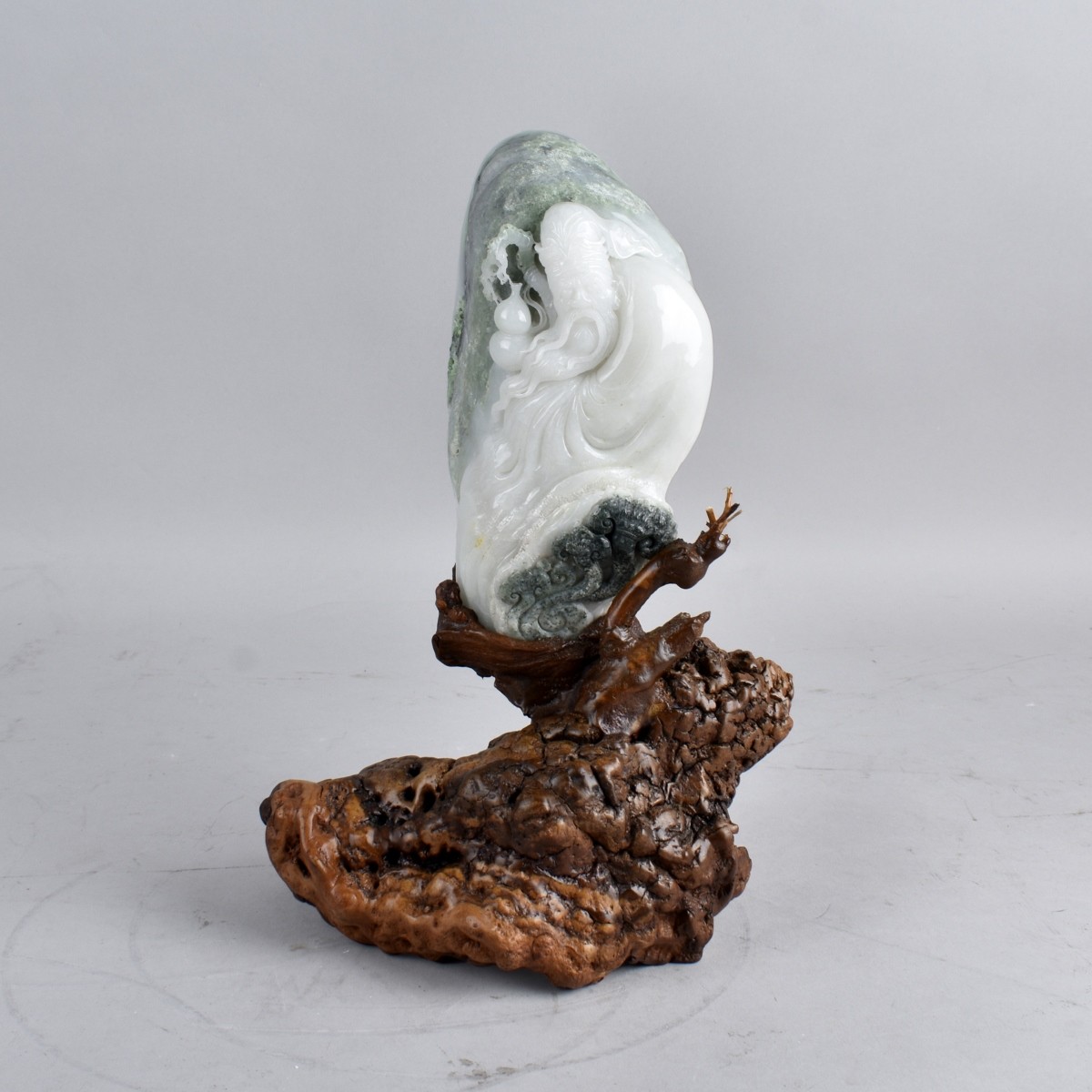 Chinese Jade Carved Boulder