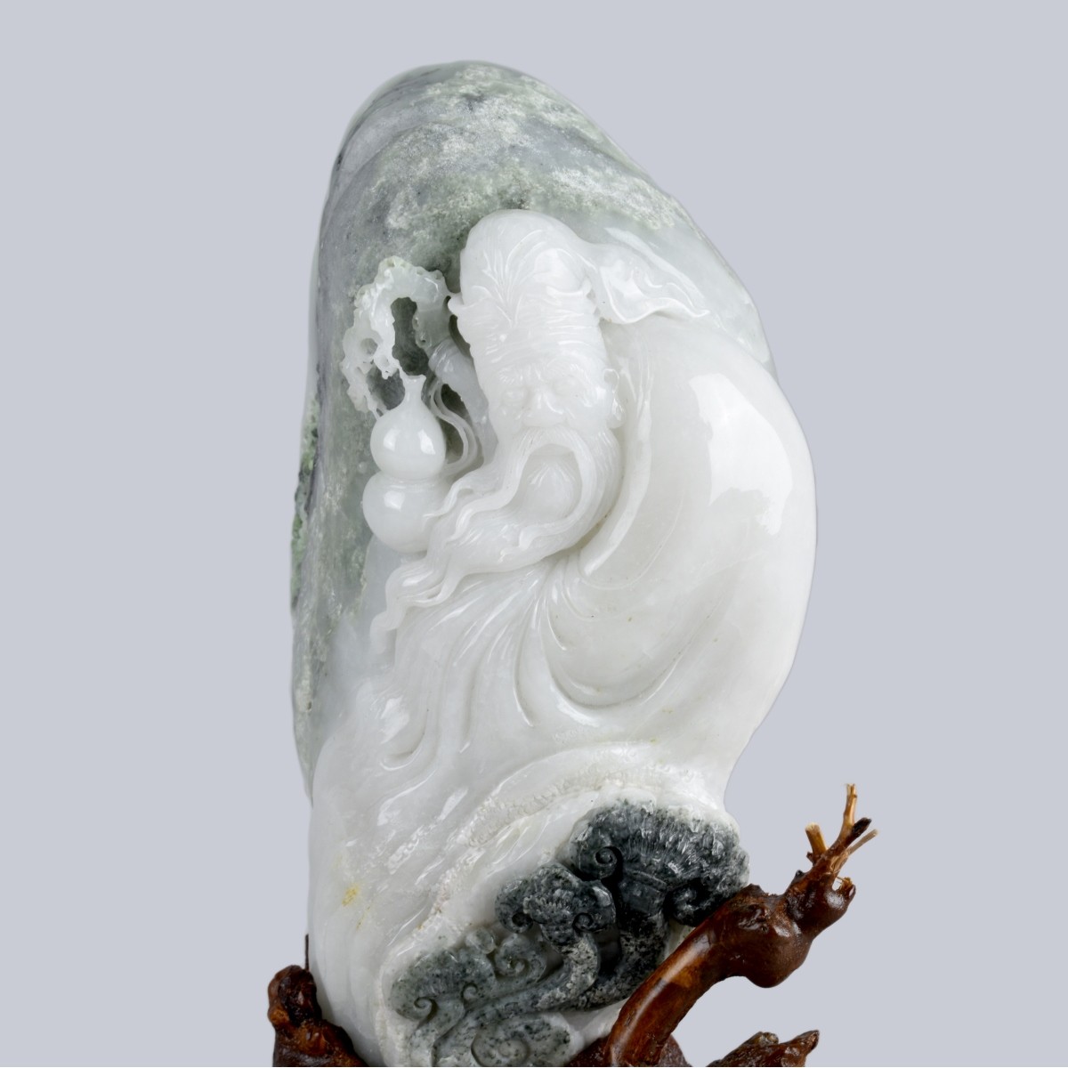 Chinese Jade Carved Boulder