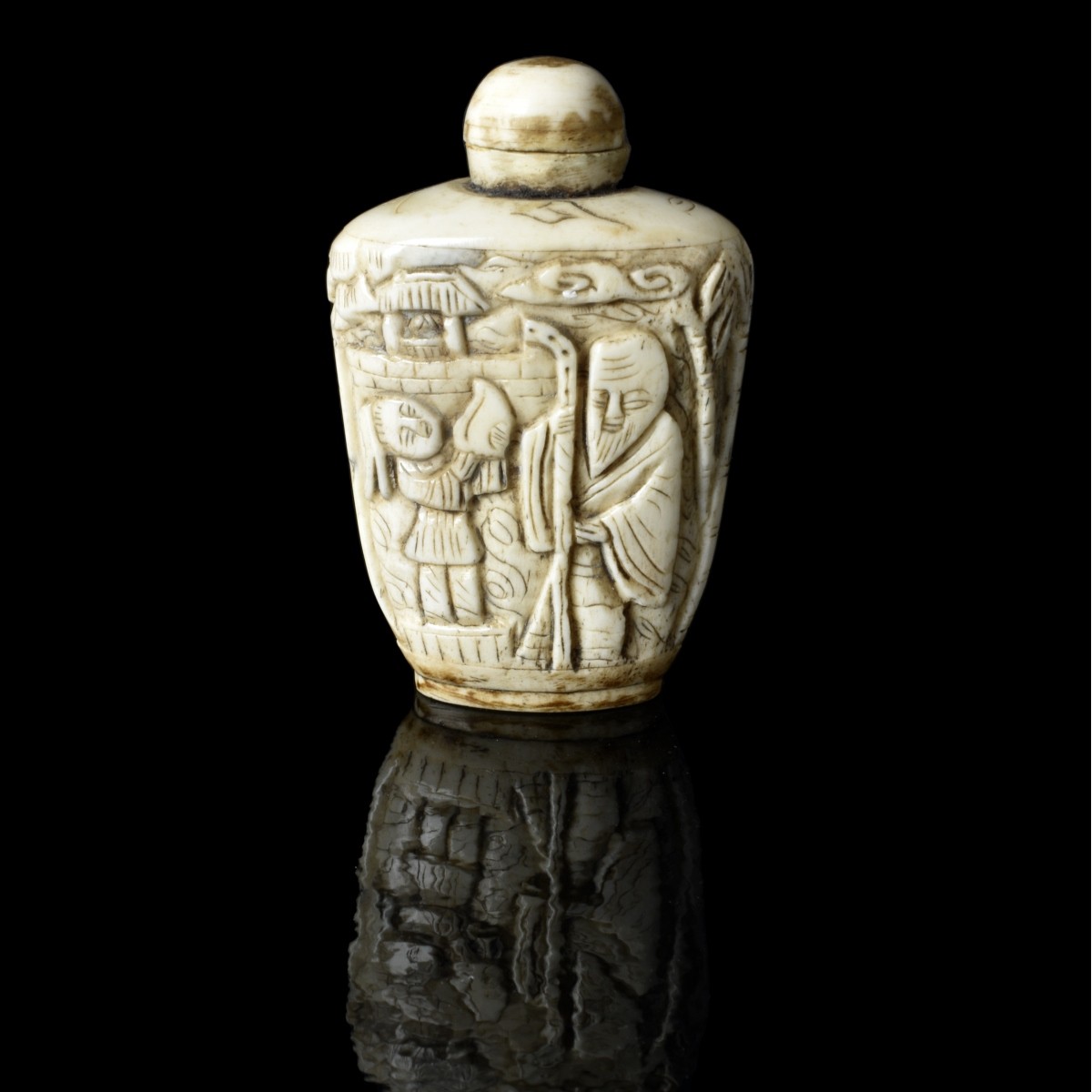 Chinese Carved Snuff Bottle