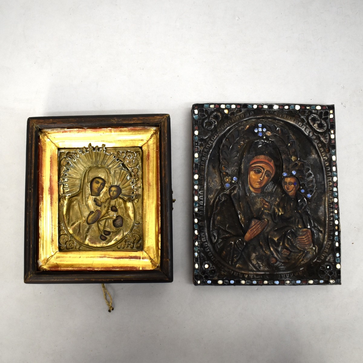 Two (2) Russian Religious Icons