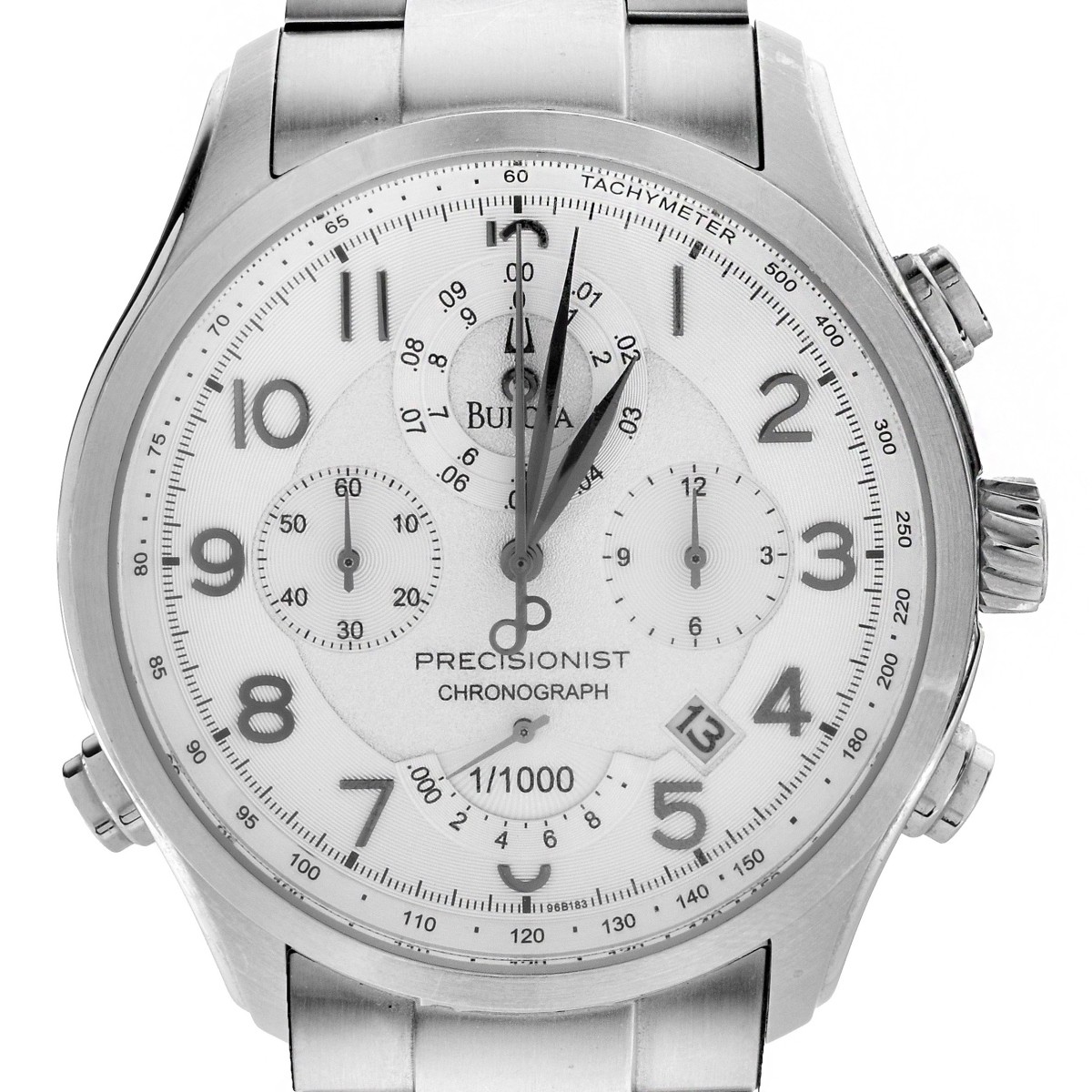 Bulova Precisionist Chronograph Stainless Watch