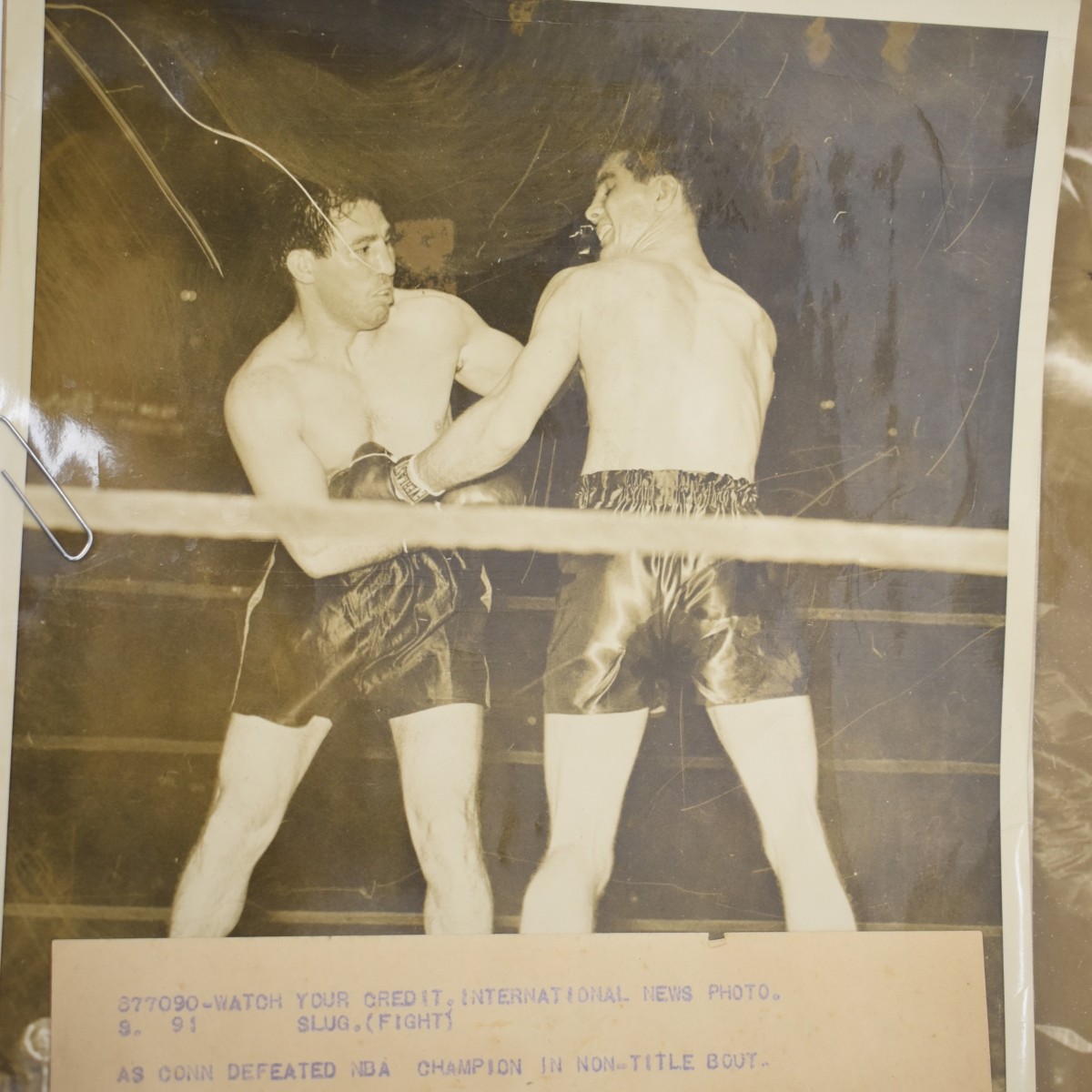 19 Boxing Matches 1939 Press Photos