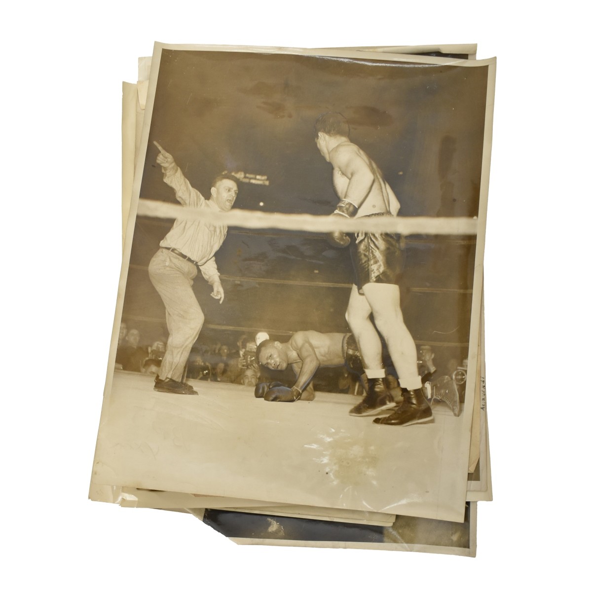 20 Boxing Matches 1939 Press Photos