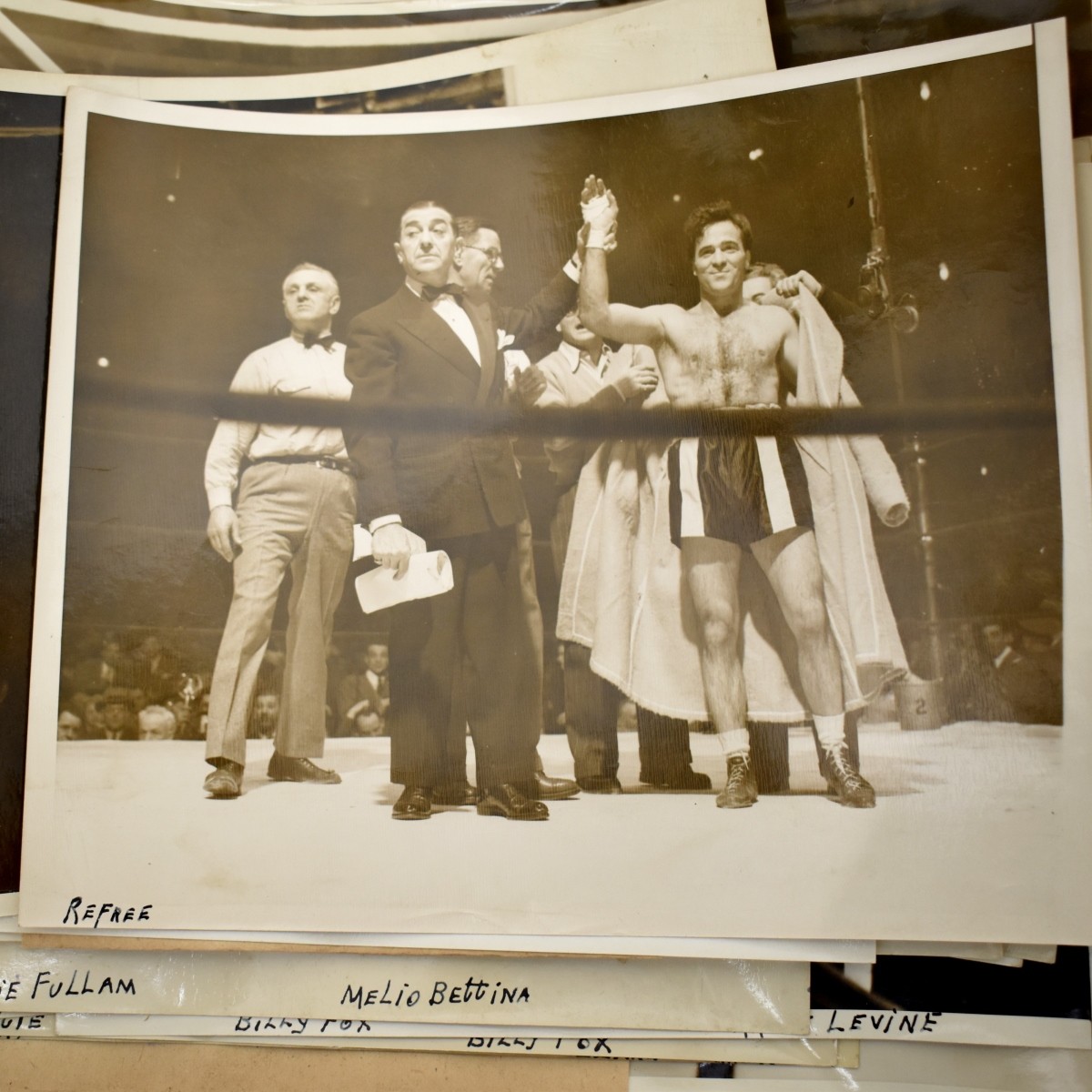 38 Boxing Matches 1947 Press Photos