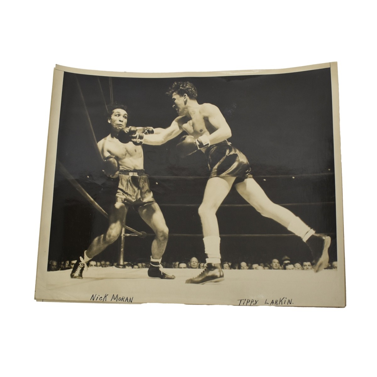 14 Boxing Matches 1940's Press Photos