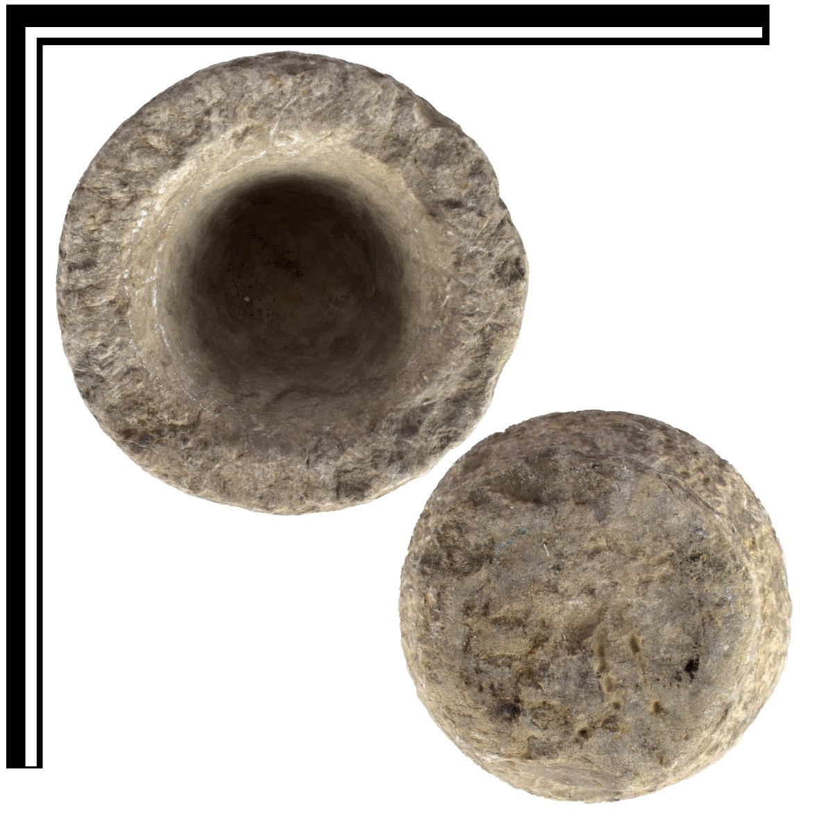 Five Stoneware Mortars