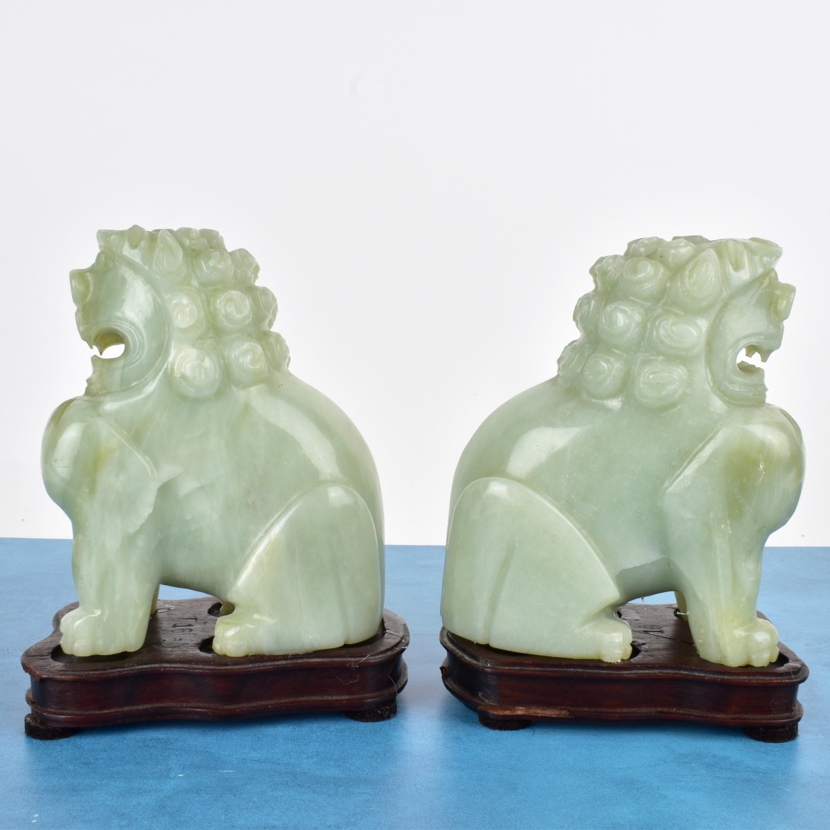 Pr Chinese Jade Foo Dogs