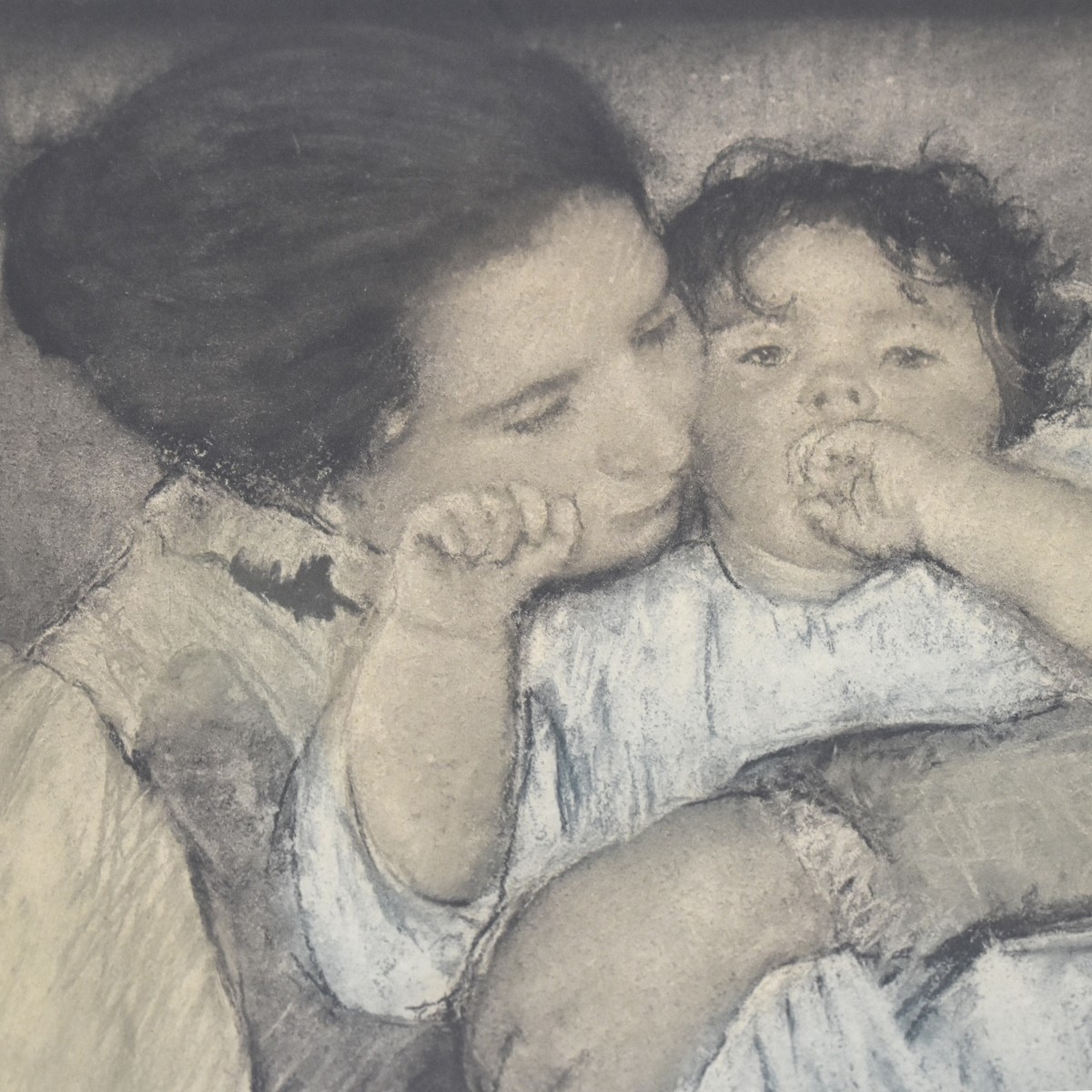 Mary Cassatt (American 1844-1926) Etching