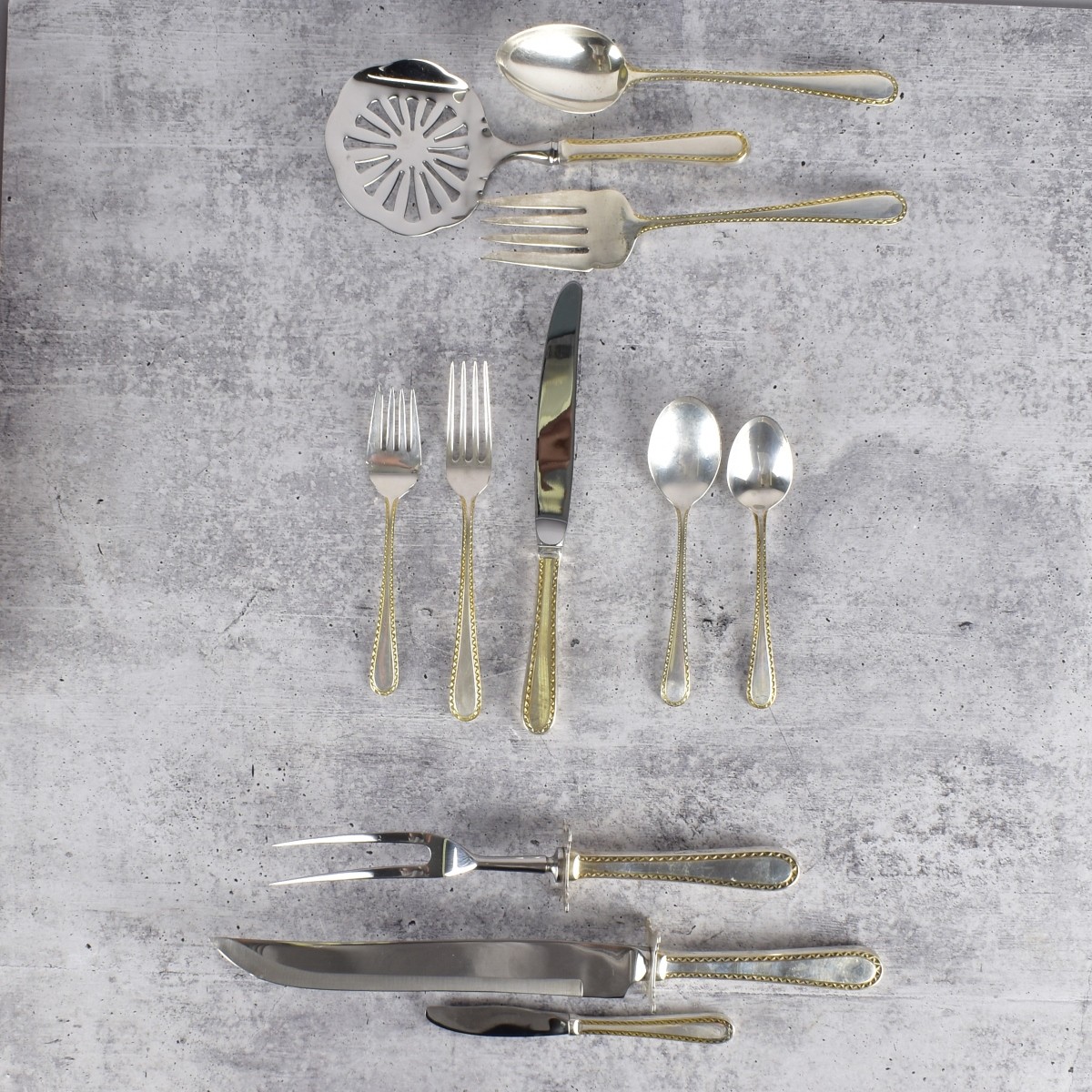 Kirk Sterling Golden Winslow Flatware