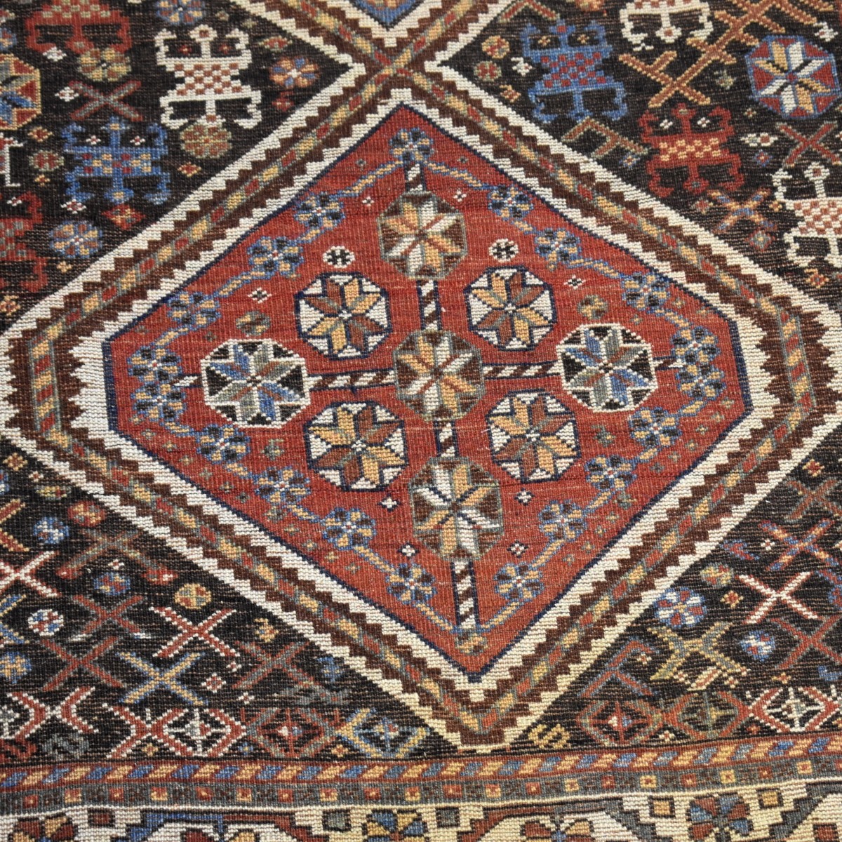 Antique Caucasian Kazak Rug