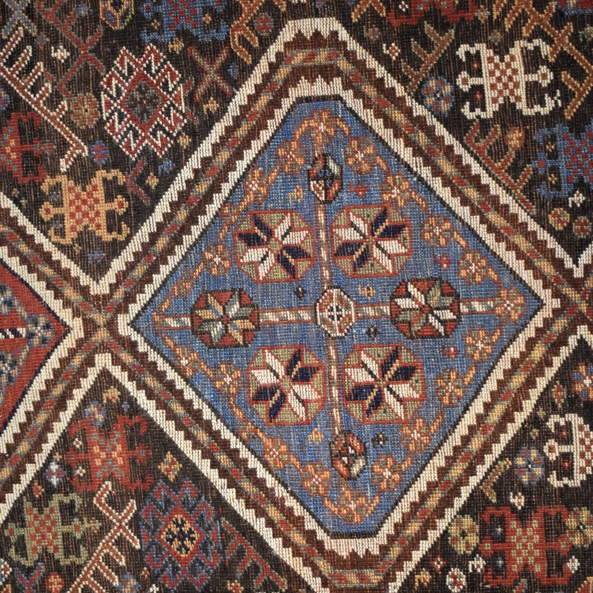 Antique Caucasian Kazak Rug