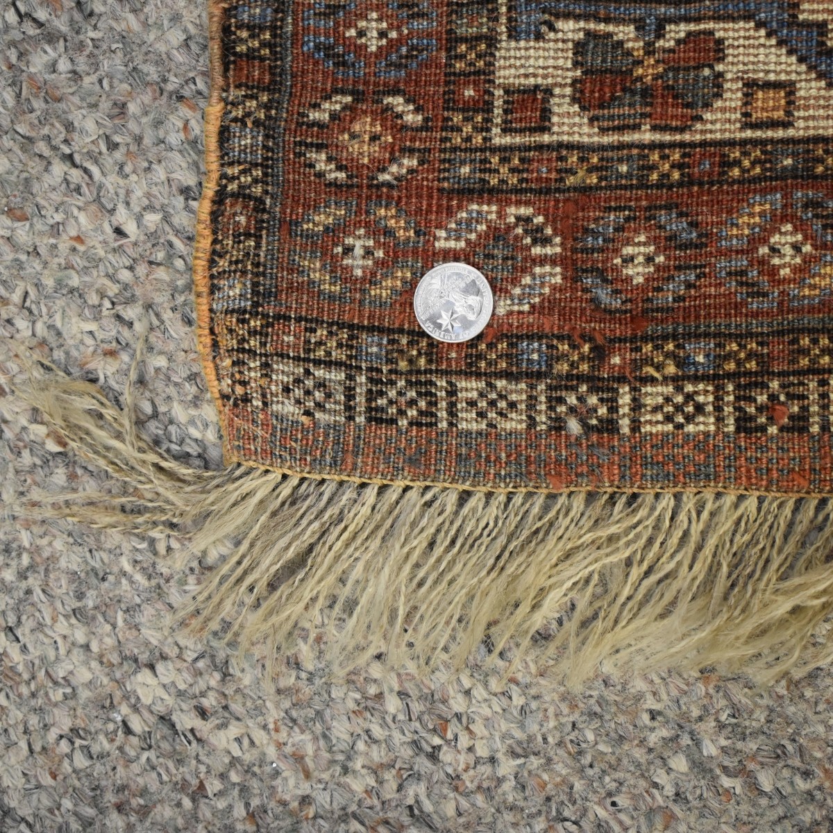 Antique Caucasian Kazak Rug