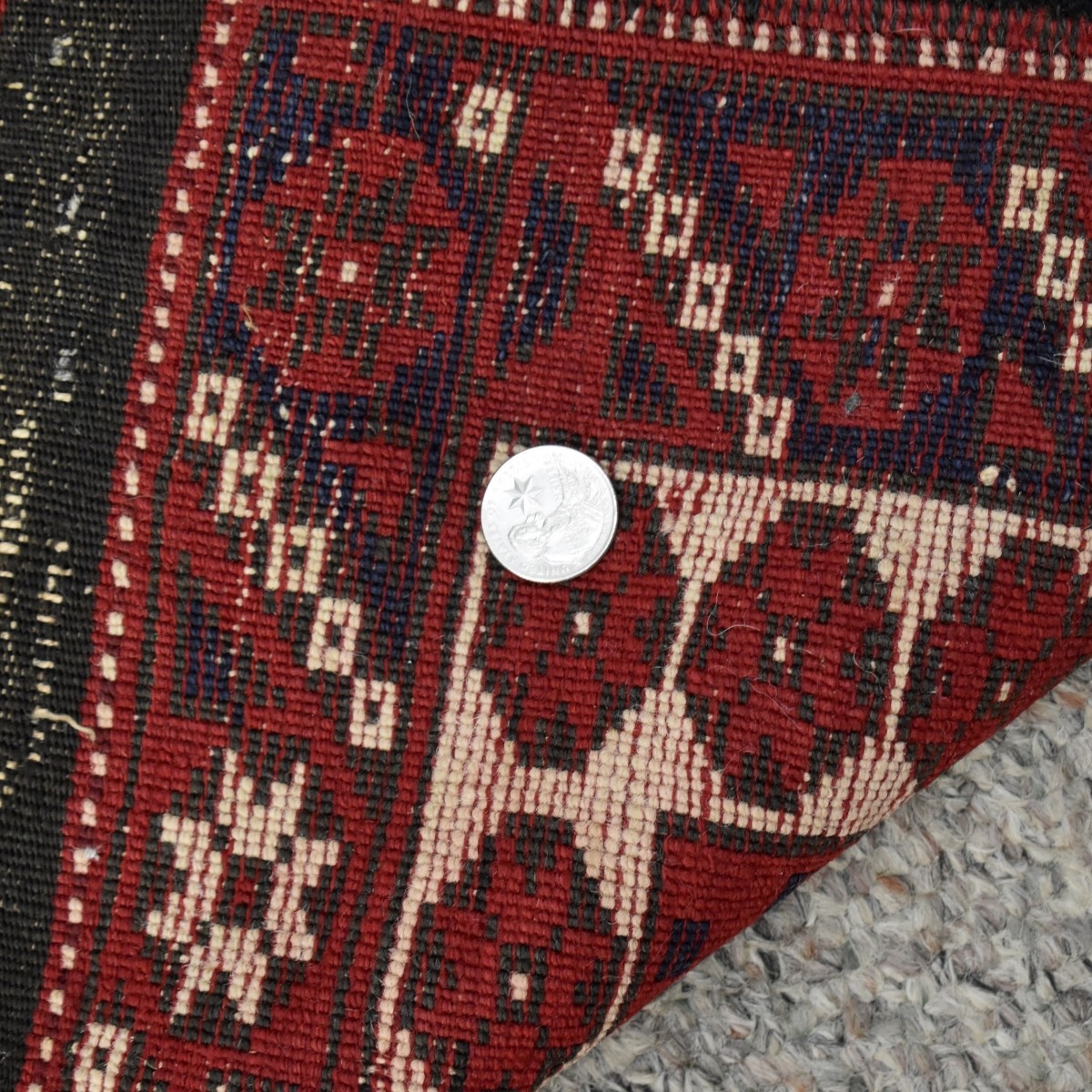 Antique Afghan Rug