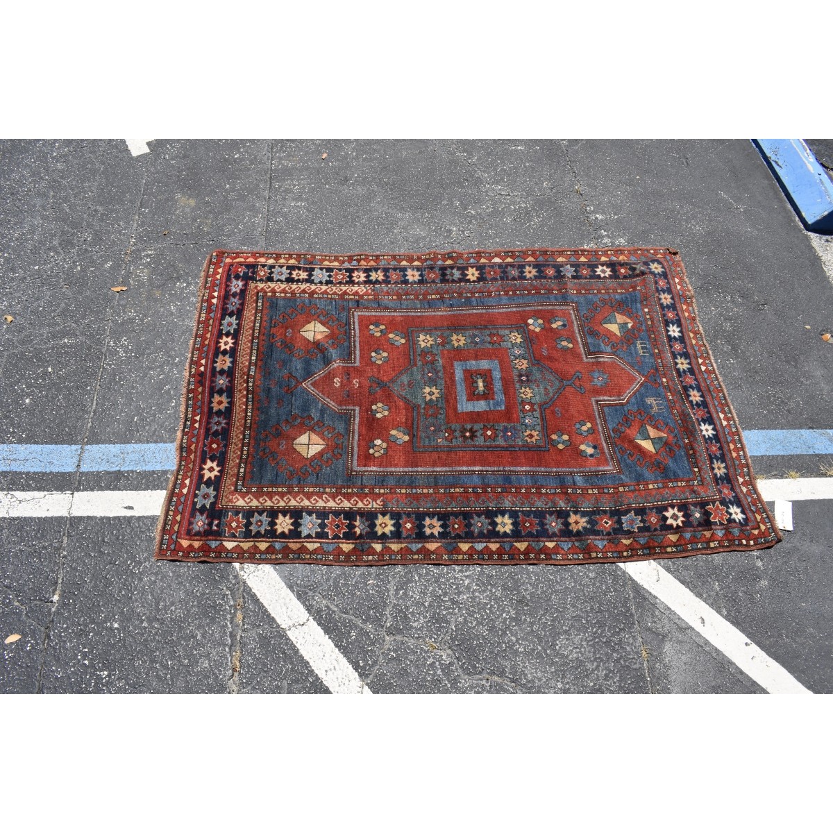 Antique Kazak Rug