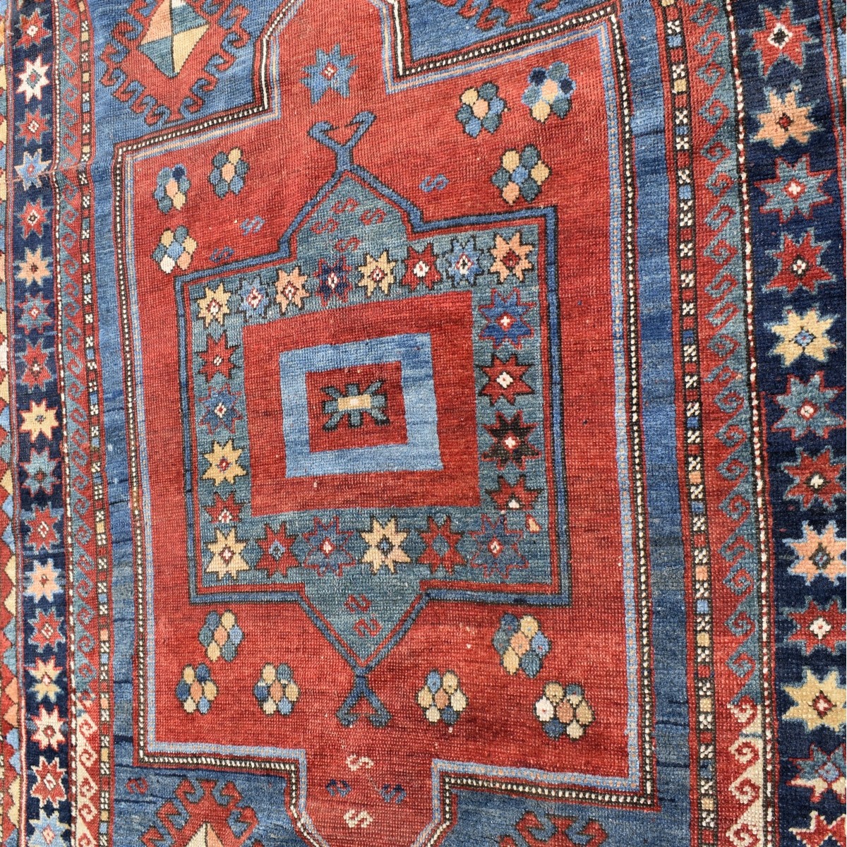 Antique Kazak Rug