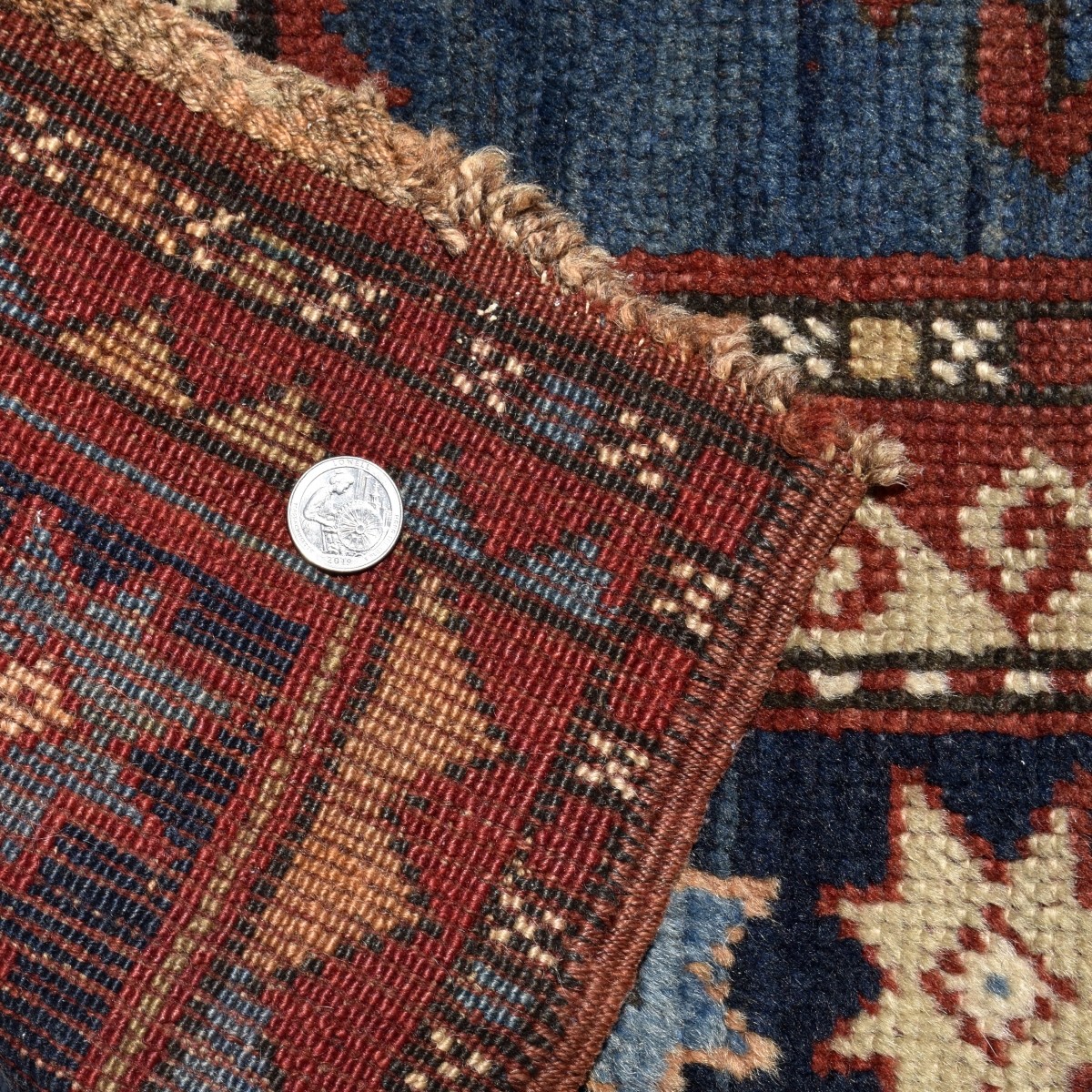 Antique Kazak Rug