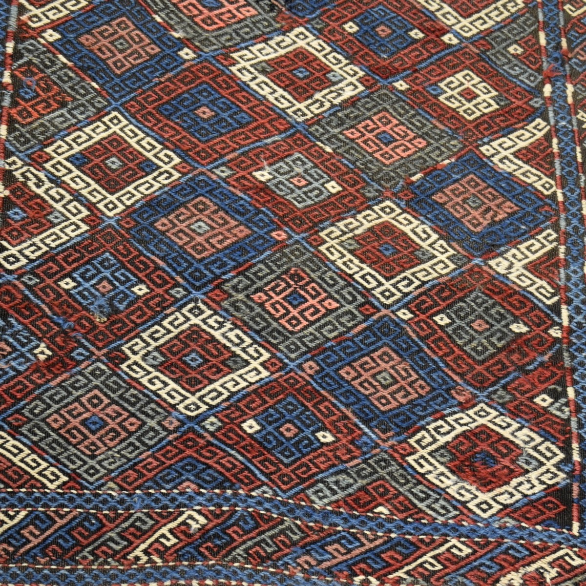 Antique Kazak Caucasian Rug