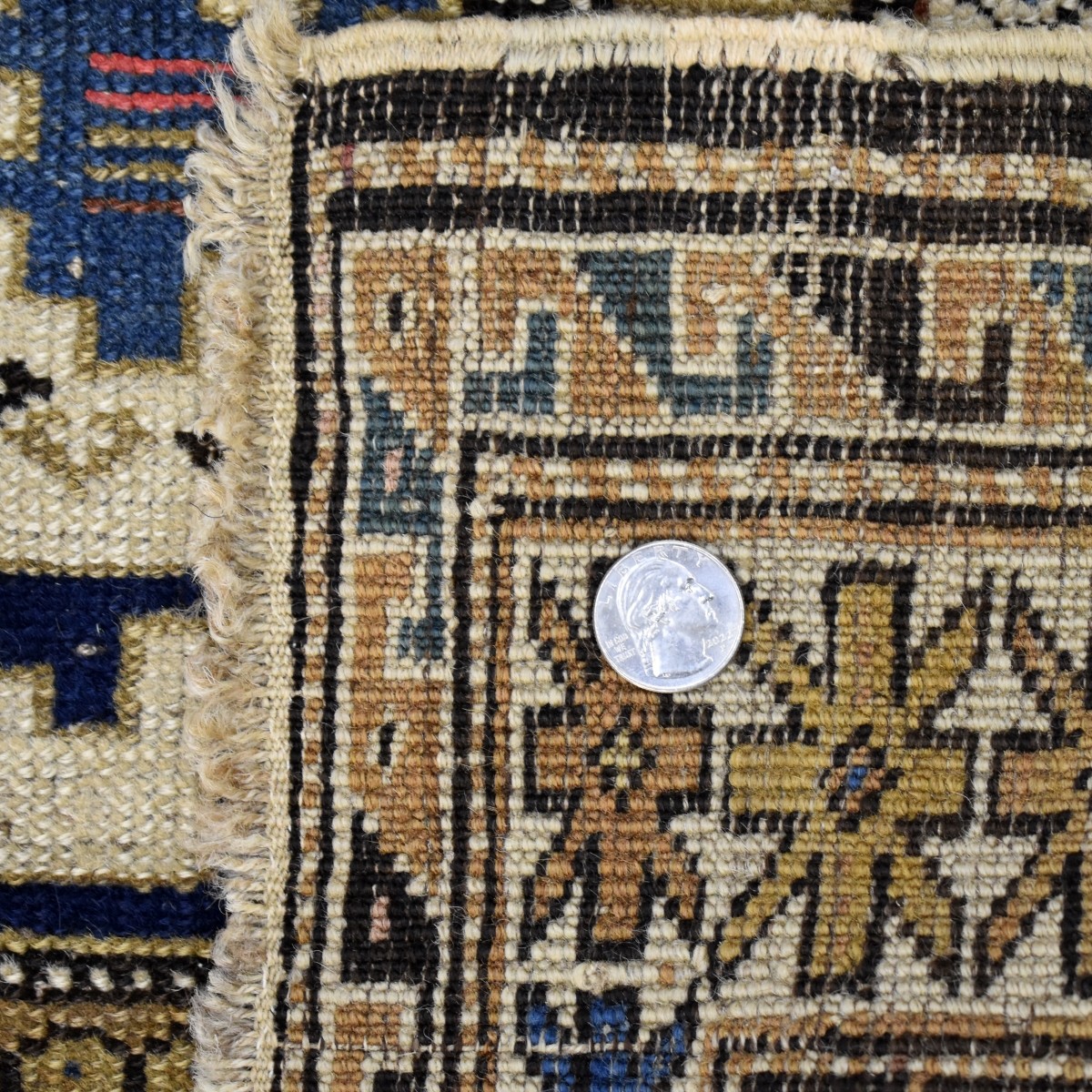 Antique Turkish Shirvan Rug