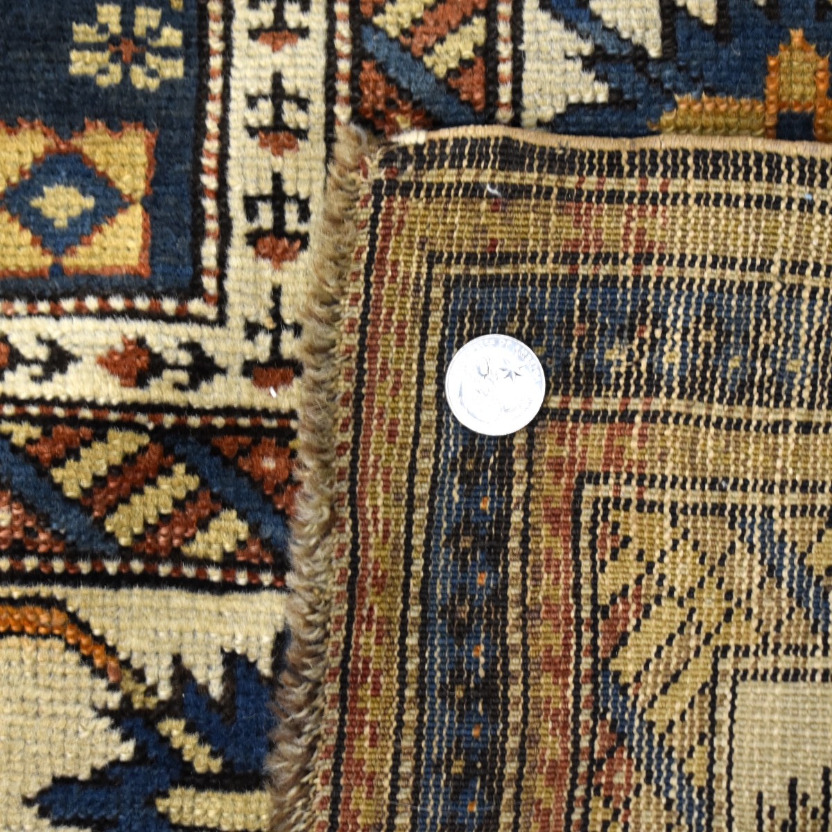 Antique Turkish Shirvan Rug