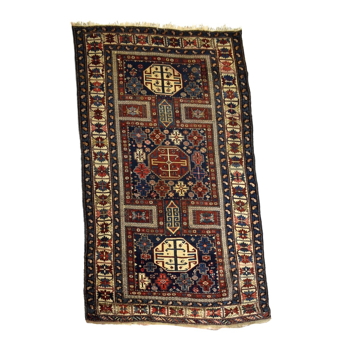 Antique Turkish Caucasian Rug