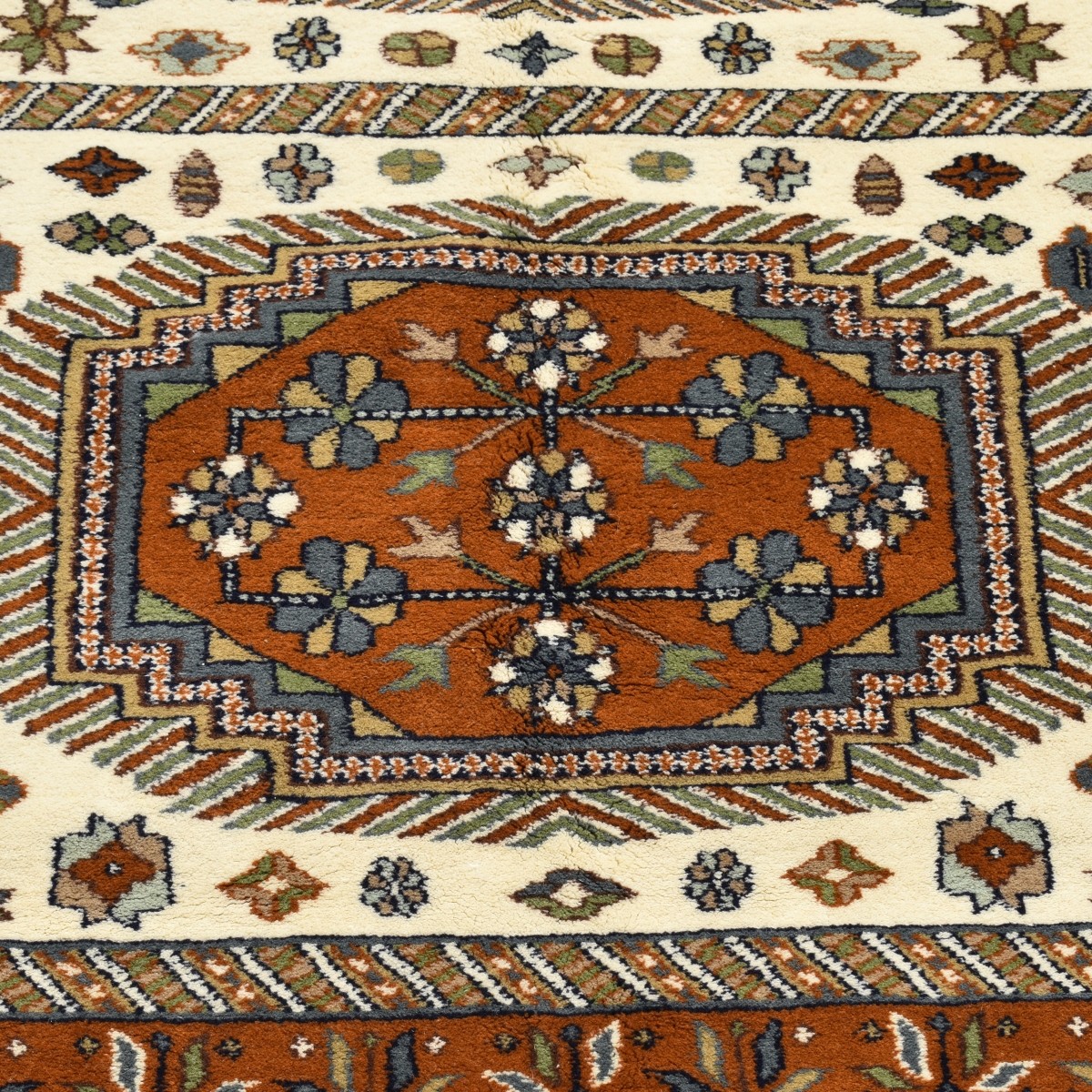 Semi Antique Indo Cabestan Rug