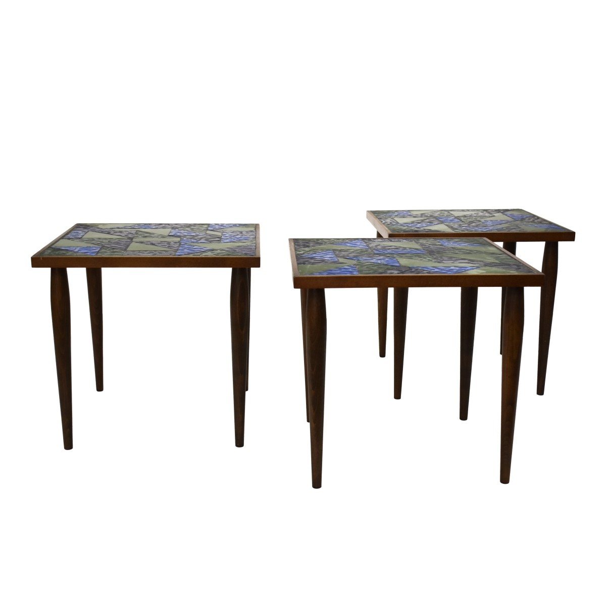 Georges Briards style Mosaic Nesting Tables