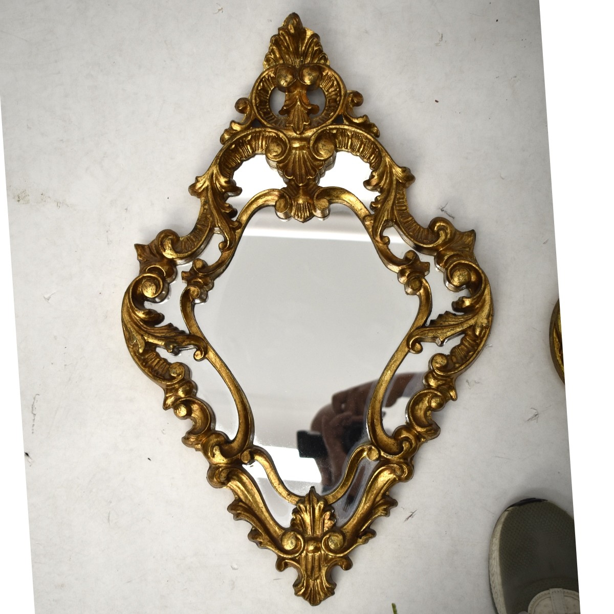 Pair of Gesso Mirrors