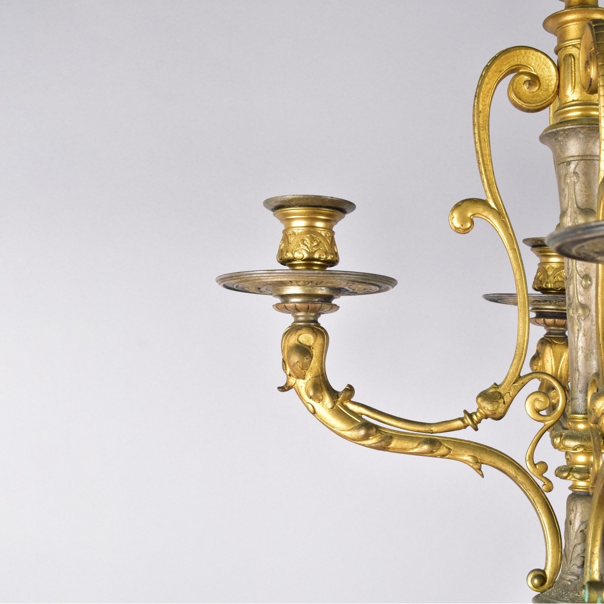 Pair of French Candelabra Lamps