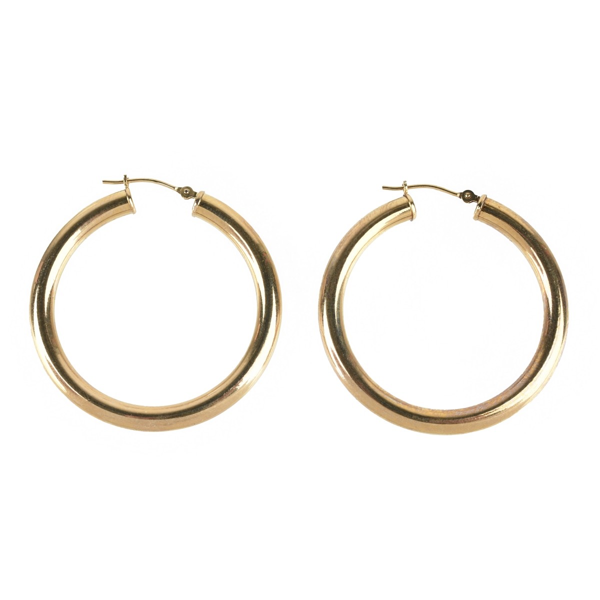 14K Hoop Earrings