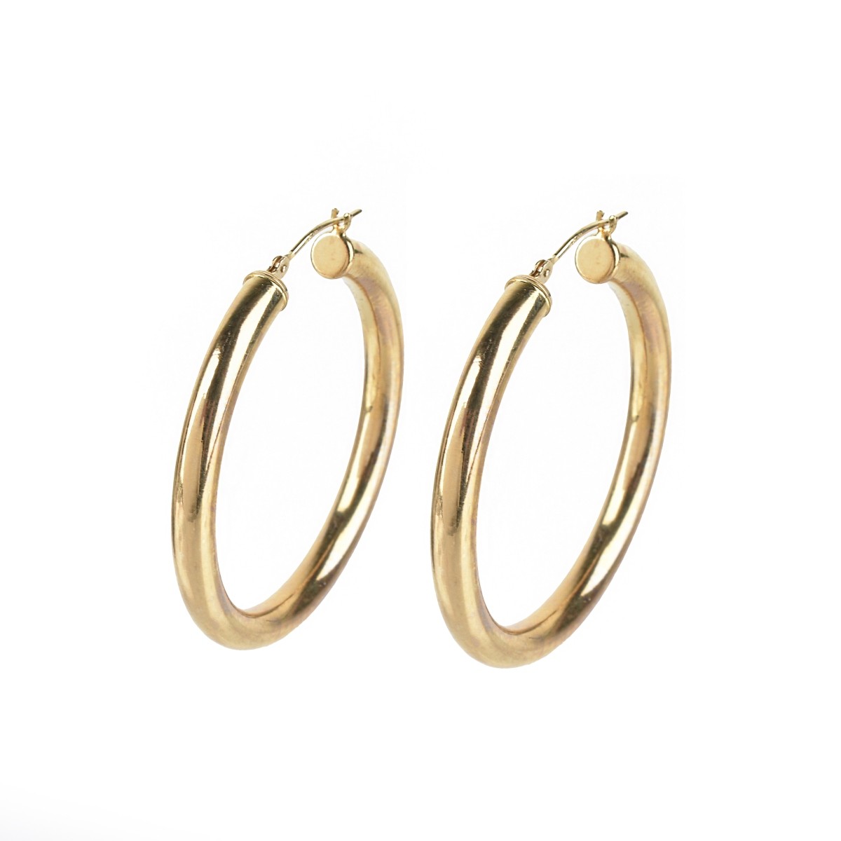 14K Hoop Earrings